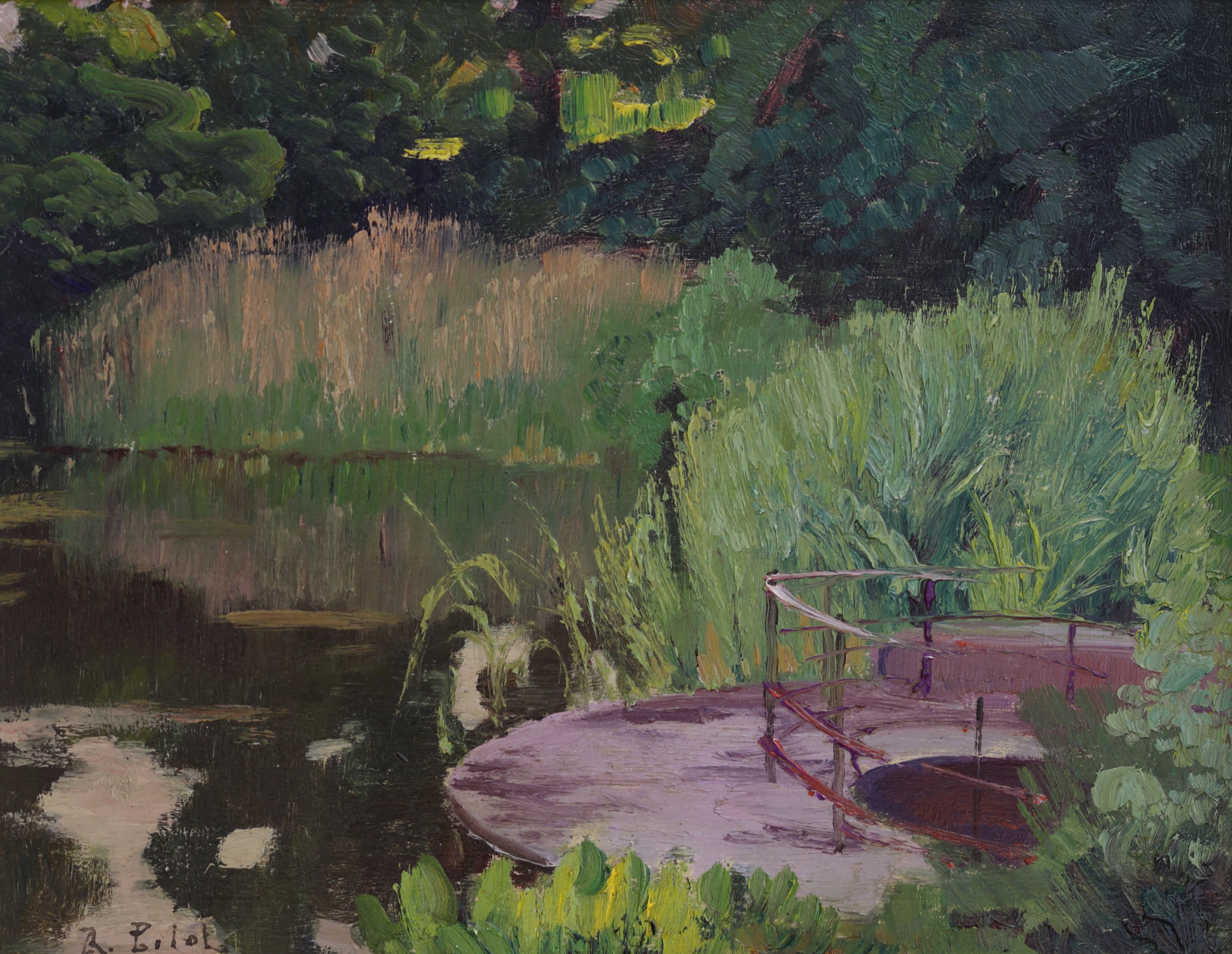 Robert Pilot; Summer by the Pond