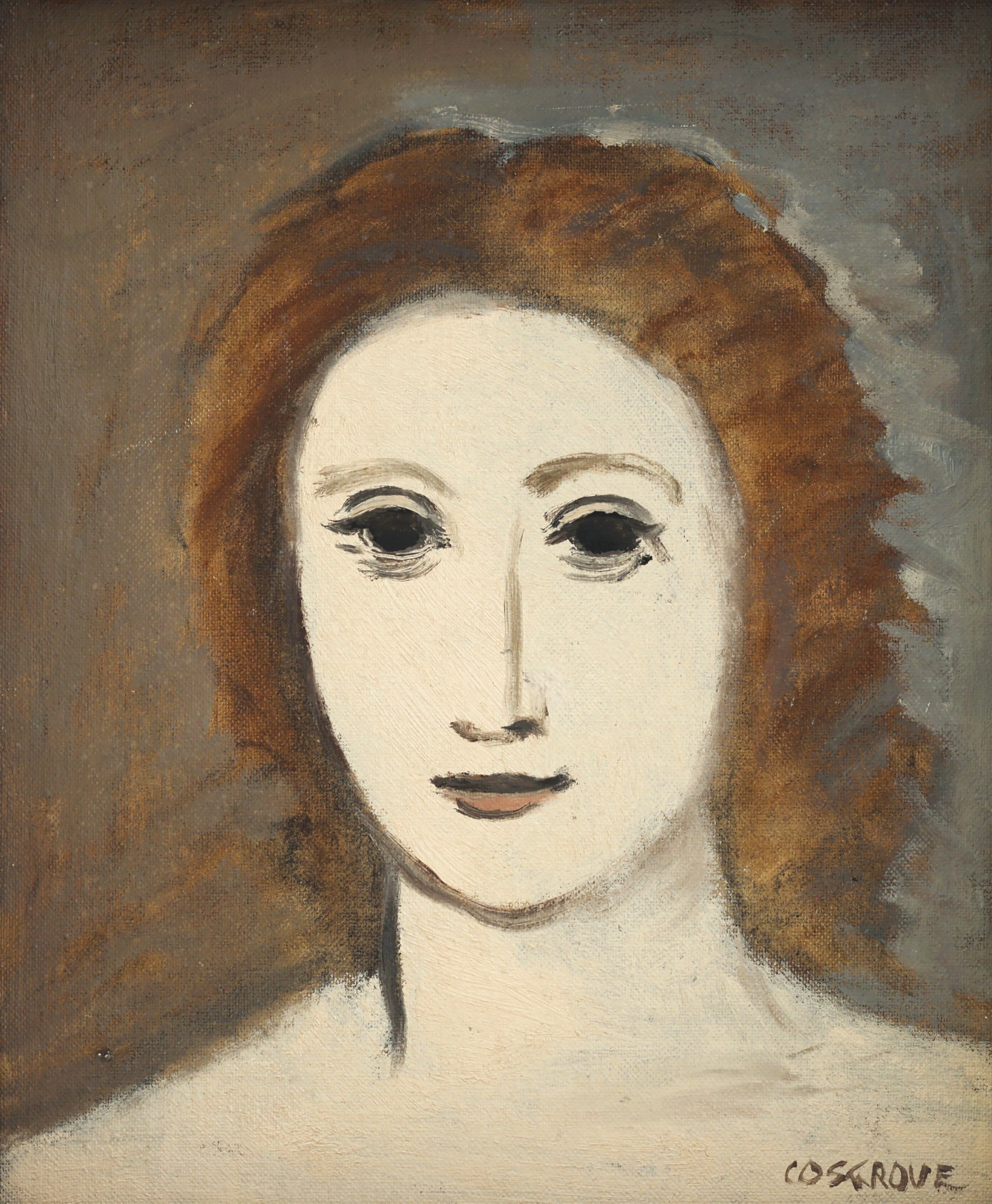 Stanley Cosgrove; Portrait of a Woman