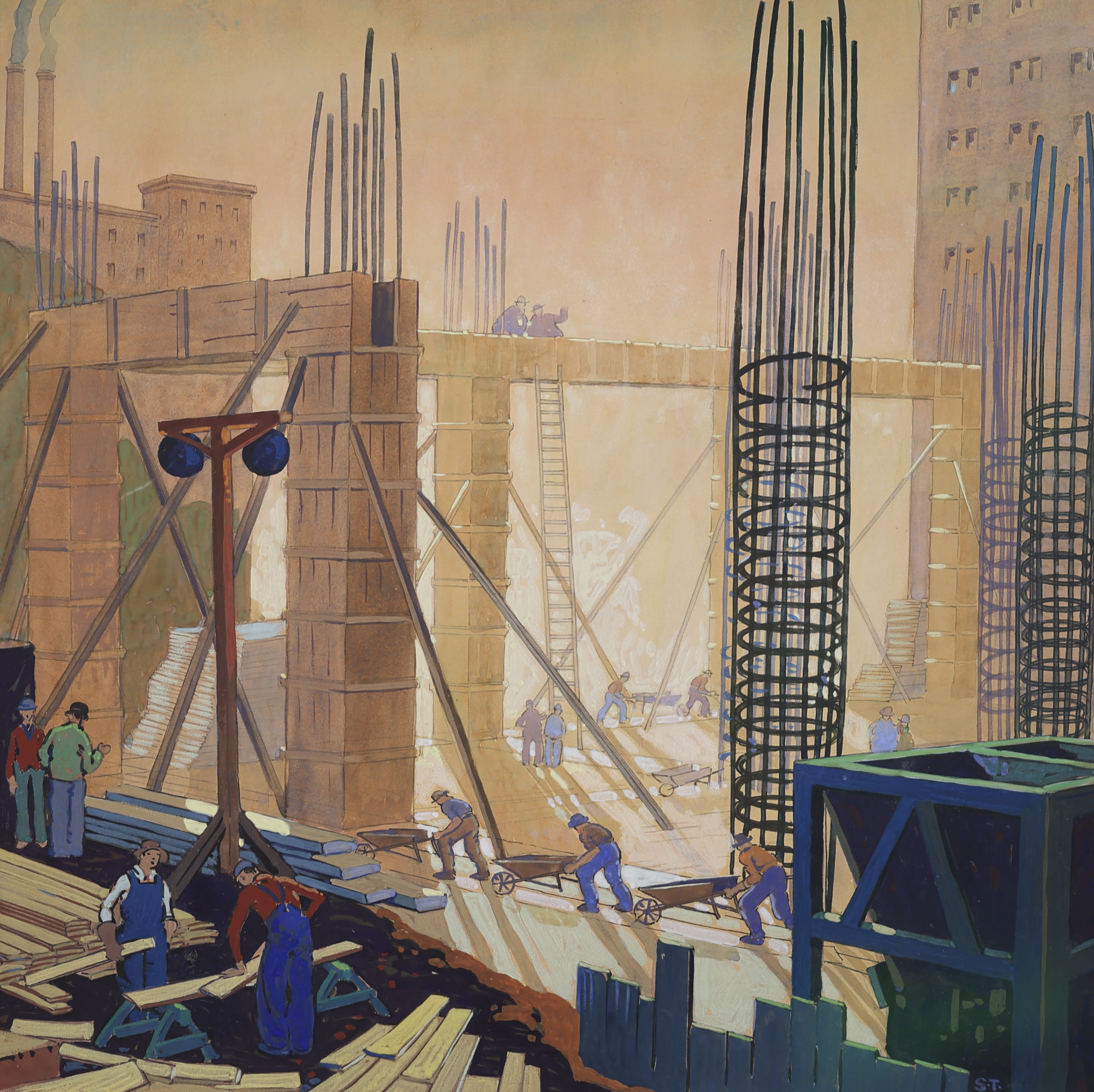 Stanley Francis Turner; Construction Site