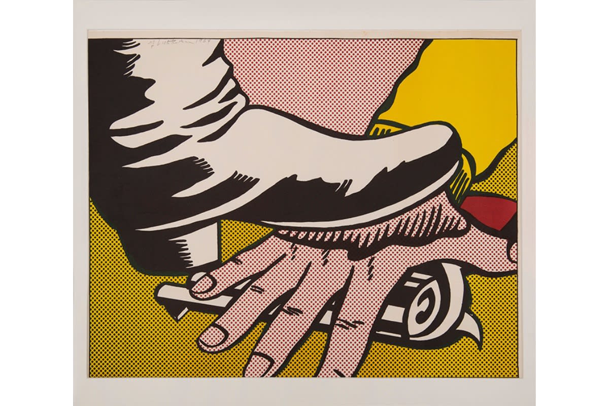 Roy Lichtenstein - Foot and Hand
