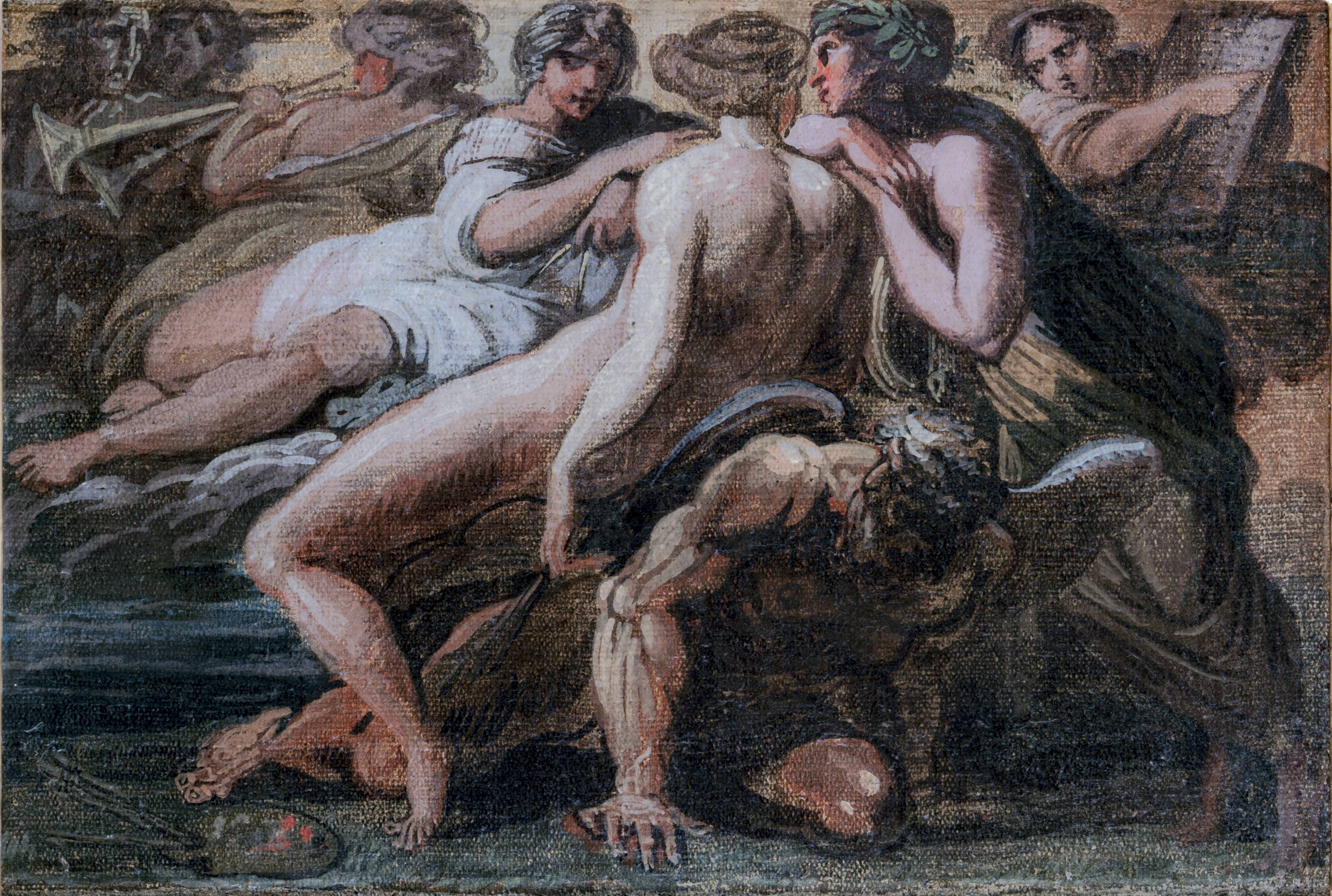 le arti trionfano sul tempo felice giani