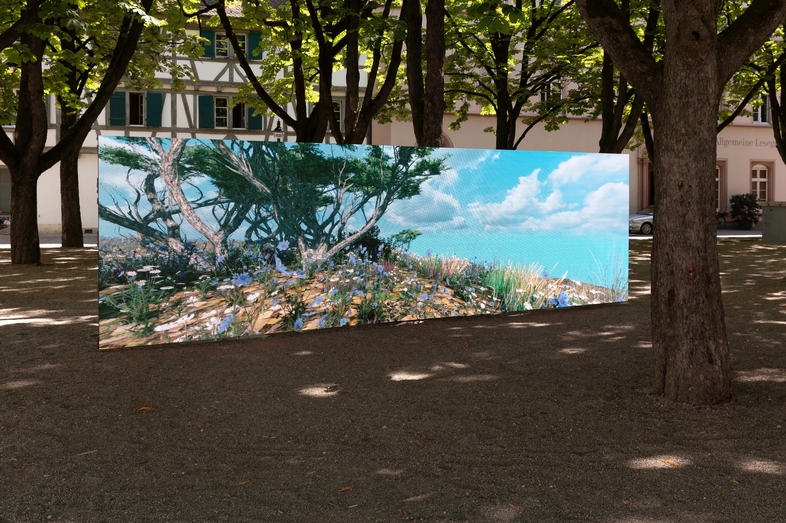 Petra Cortright, Art Basel, Brigade Gallery
