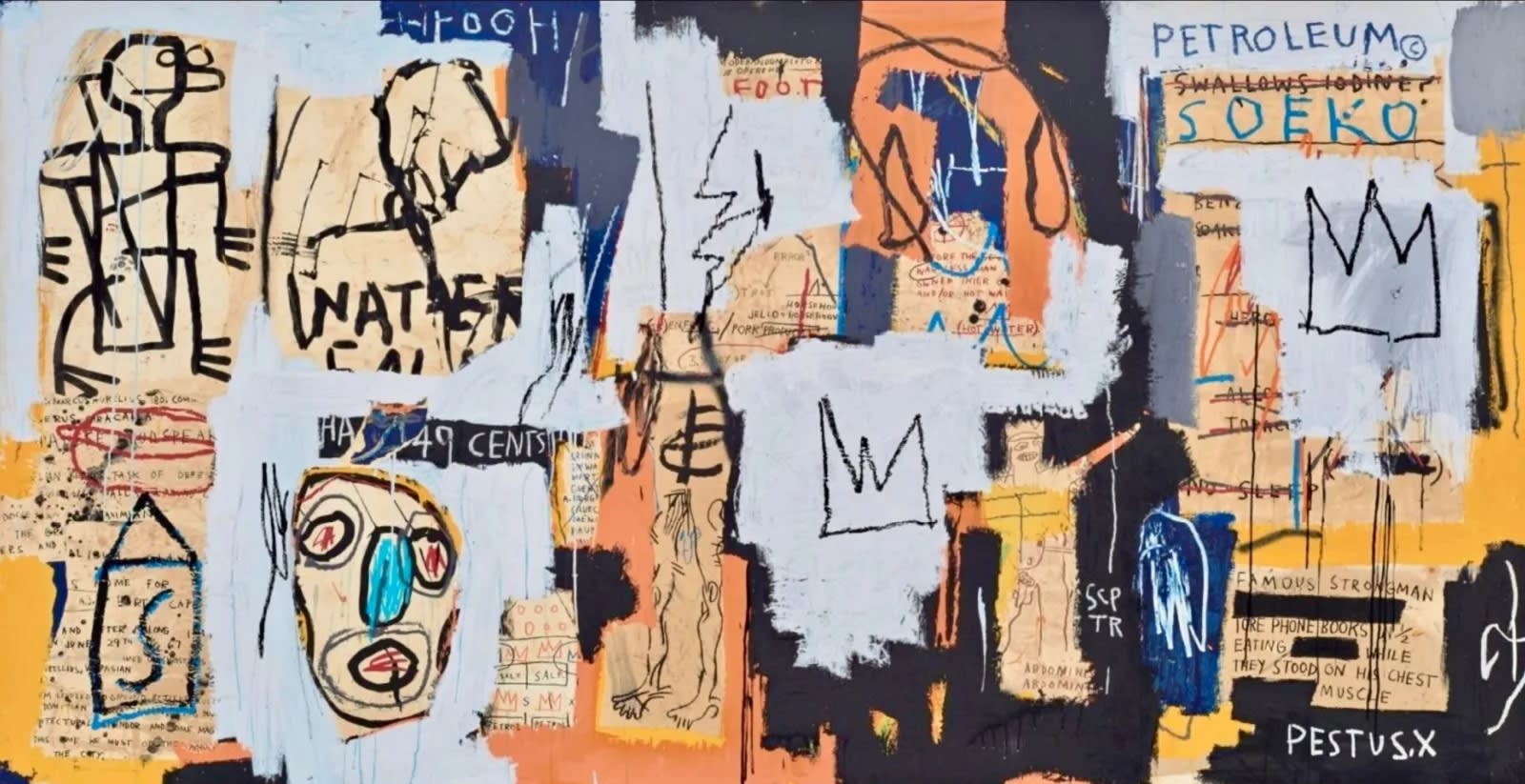 Basquiat - Phooey 2021 screenprint