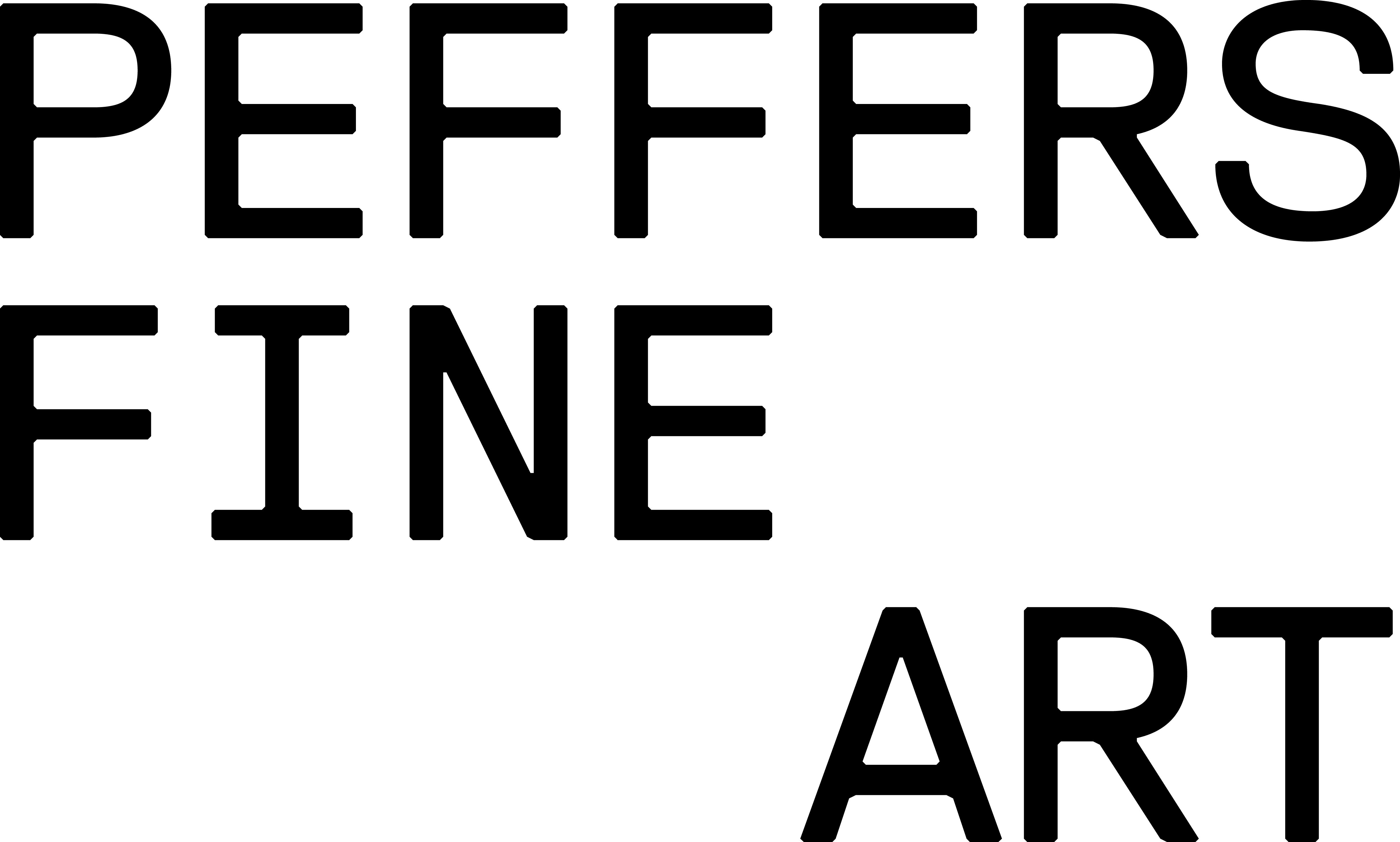 Peffers Fine Art company logo