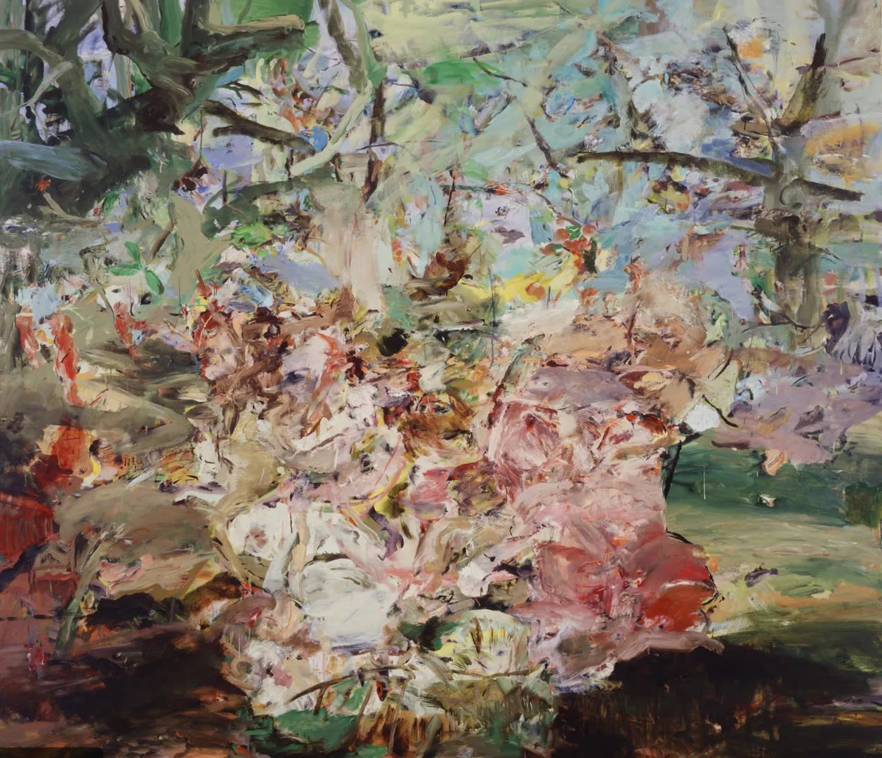 Cecily Brown artwork is the property of The Broad museum in Los Angeles. The contemporary female artist, represented by Gagosian Gallery, is the 4th best selling artist at auction in 2023.