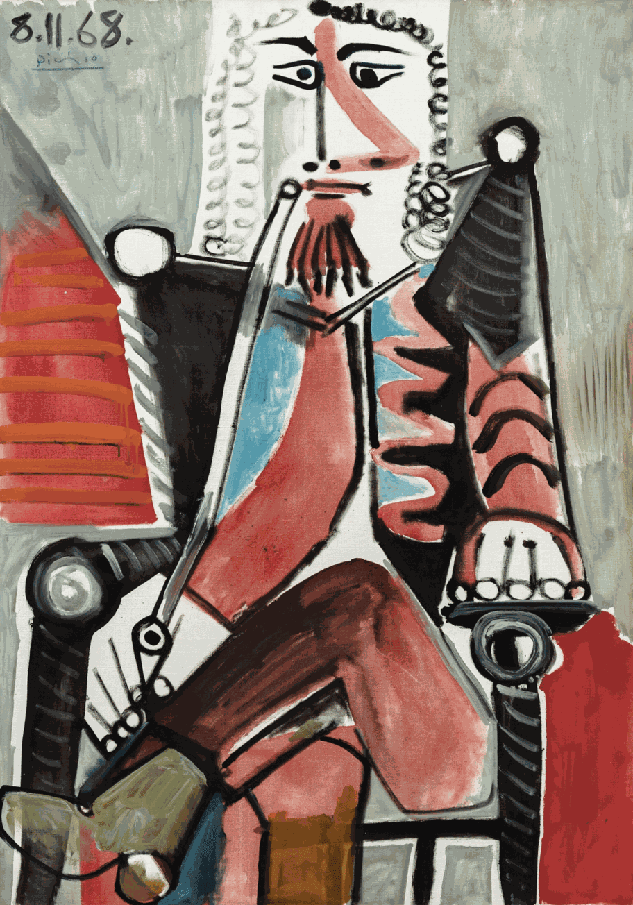 Pablo Picasso's Homme à la pipe (1968) selling for £13.7 million ($17.5 million), above its high estimate, signaled the undiminished draw of Picasso's oeuvre, showcasing how blue-chip artists continue to command top dollar, especially when works come with a captivating narrative or rarity that sets them apart.