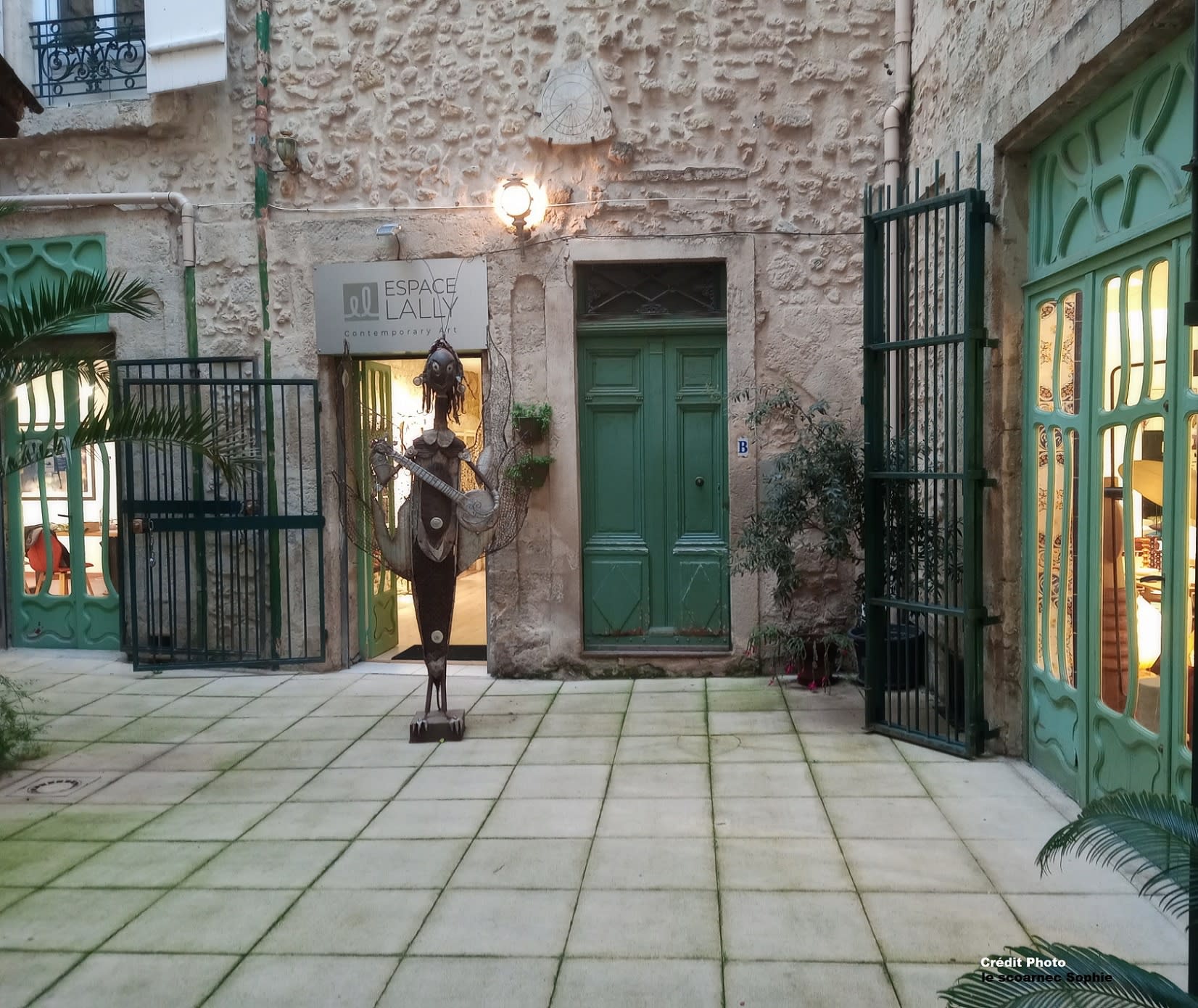 Espace Lally une galerie d'art contemporain et Brut en Languedoc