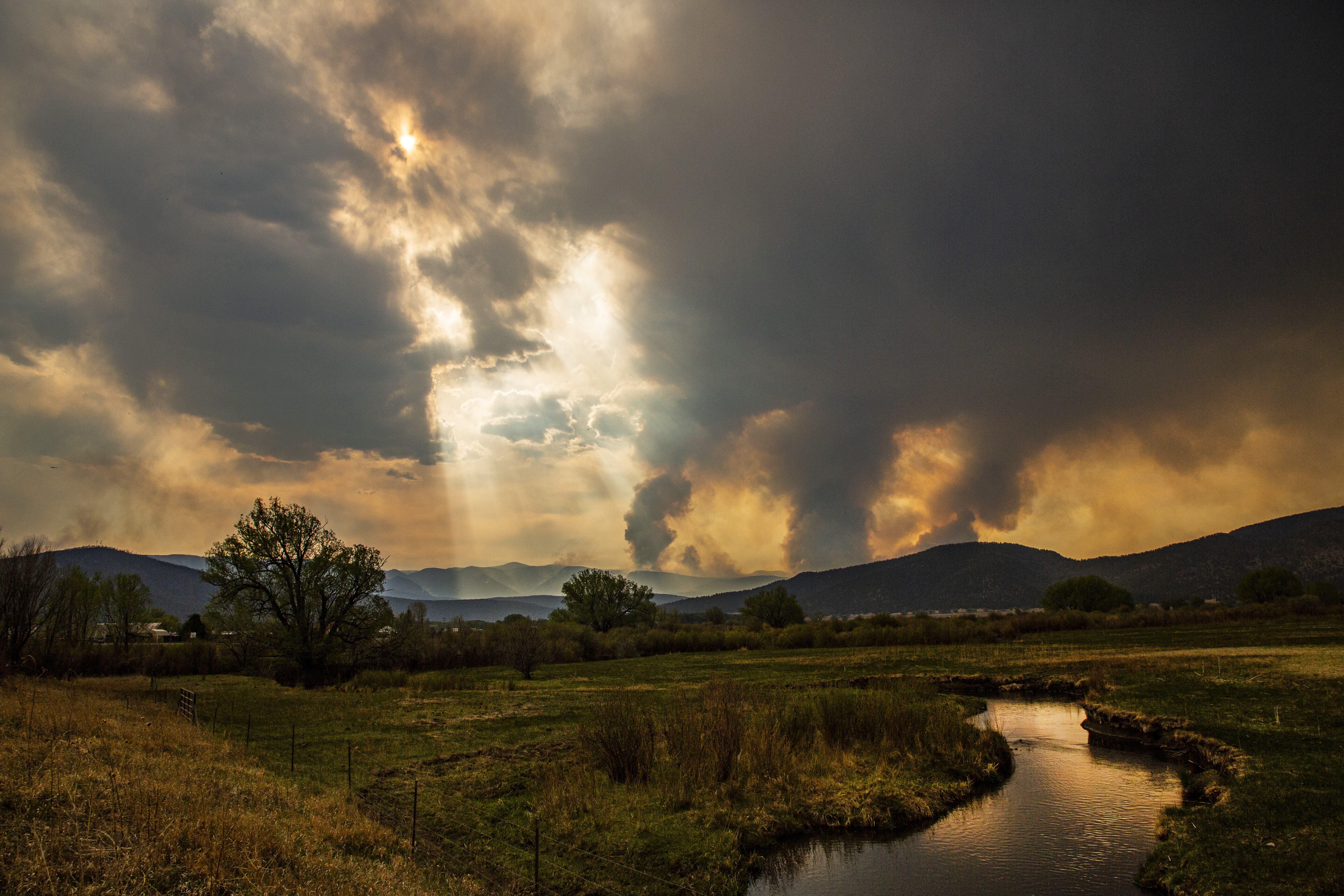 NM Wildfire Documentary Photograph by Eric Cousineau