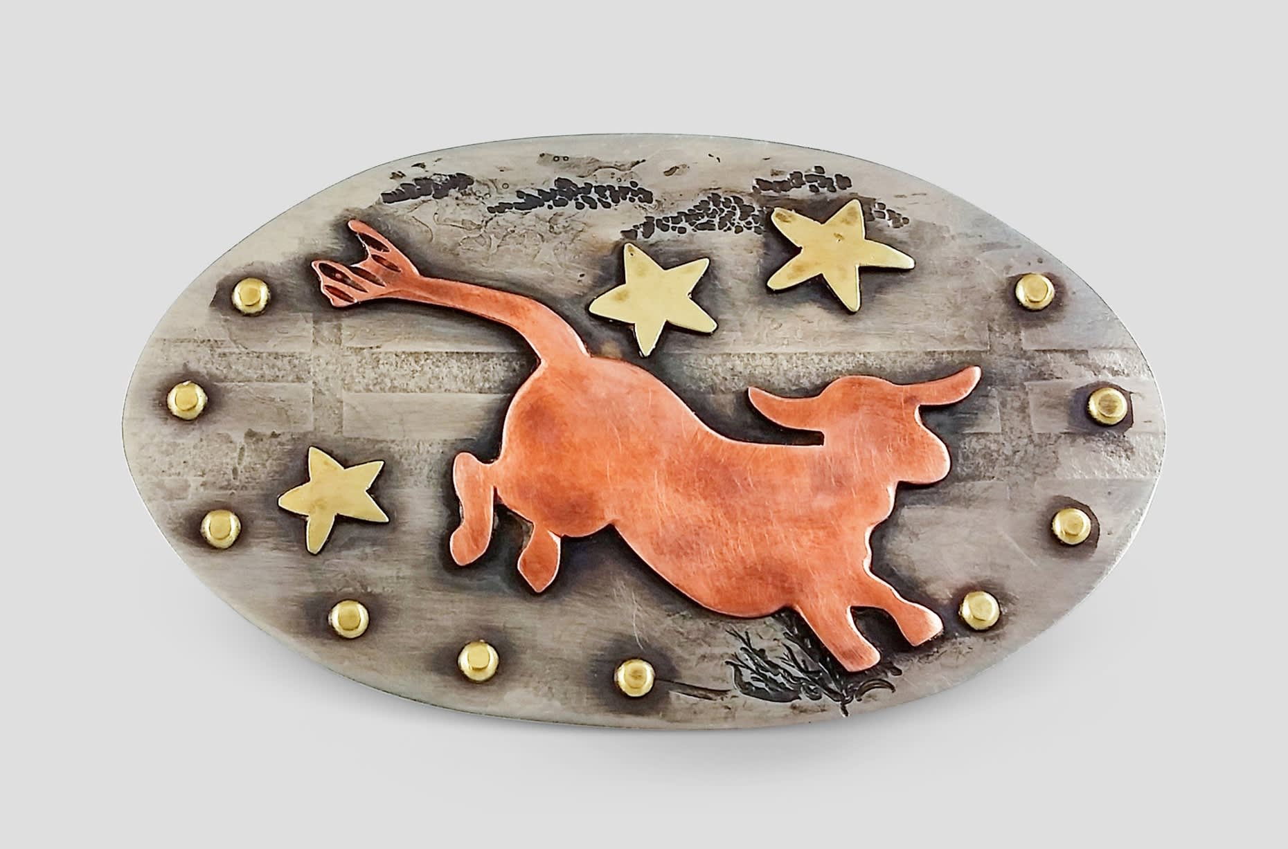 Belt Buckle by Melissa Lovingood at Form & Concept Gallery