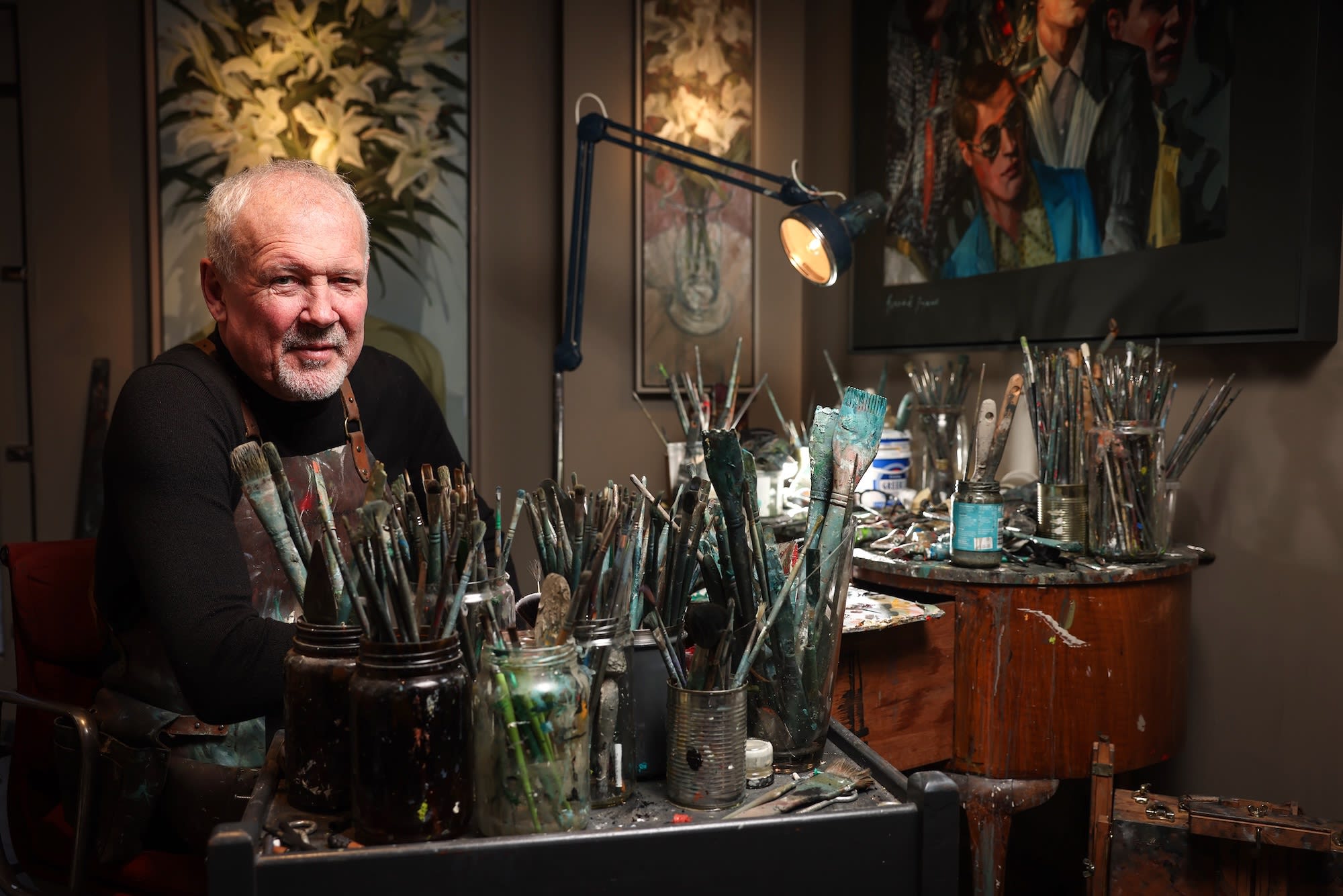 Dublin artist Gerard Byrne 35 YEARS exhibition Gerard Byrne Studio art gallery Dublin phot Marc O'Sullivan