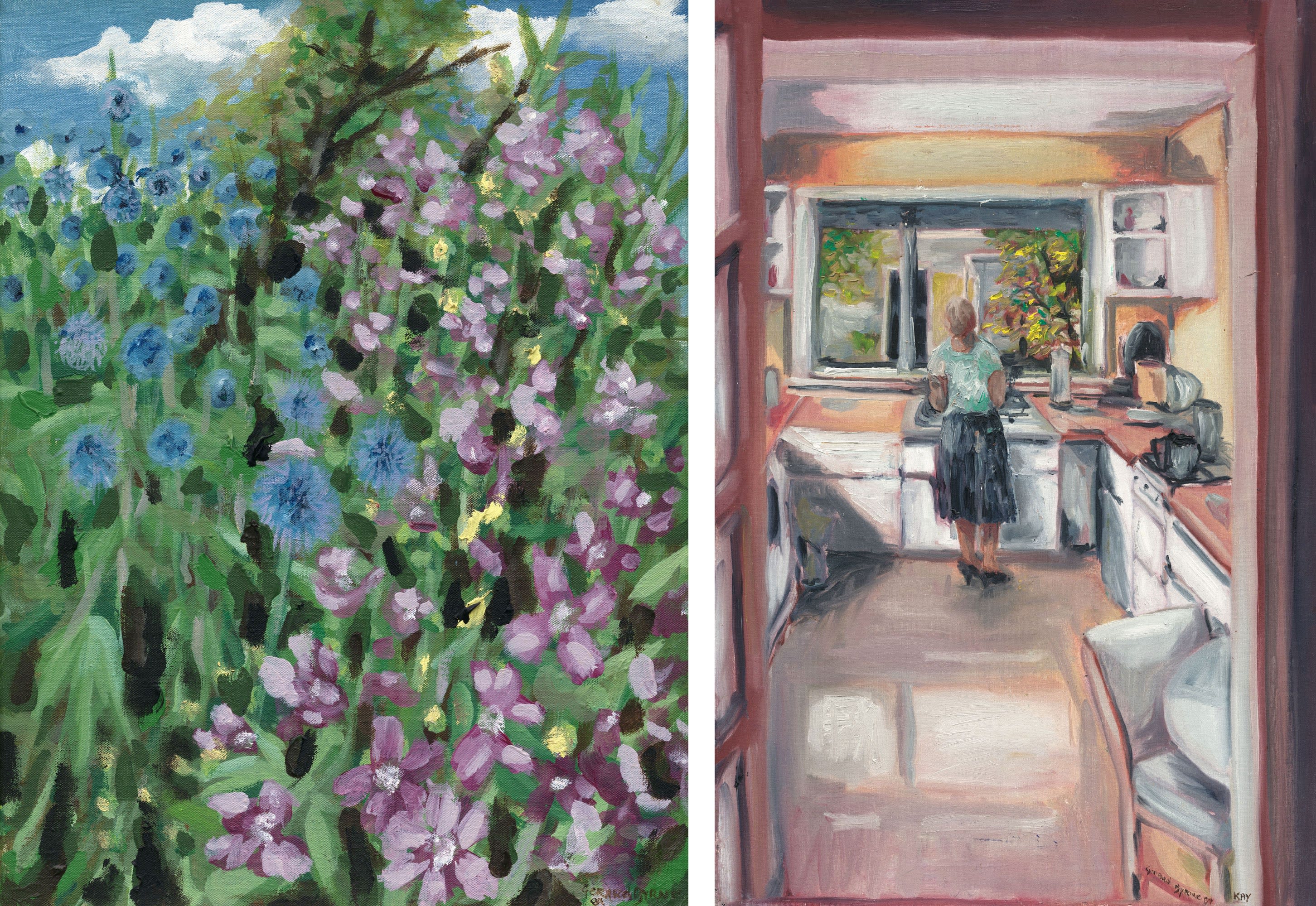 Gerard-Byrne-irish-modern-impressionism-the-George-Gallery-art-exhibition-paintings-1989