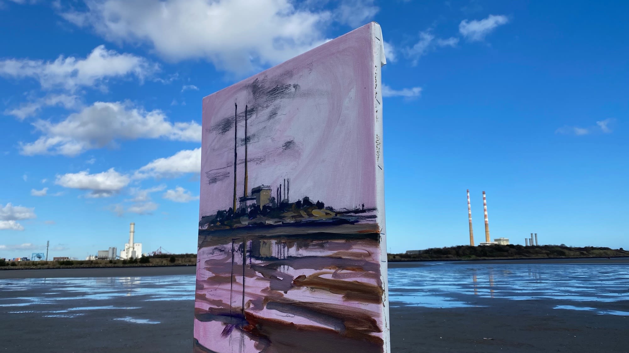 Gerard_Byrne_Always_Sunday_modern_irish_impressionism_plein_air_painter_Sandymount_Strand_Dublin_2
