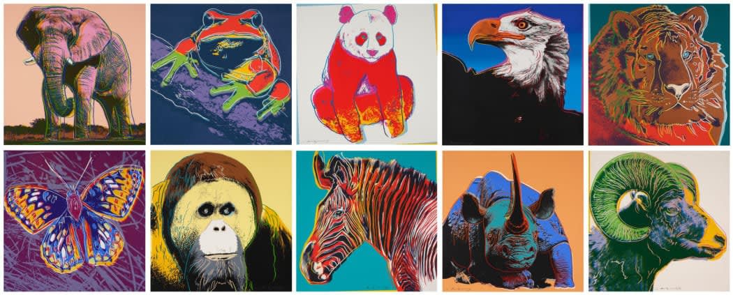 Endangered species warhol