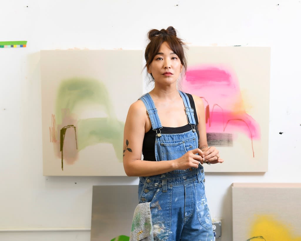 Seonna Hong's studio 