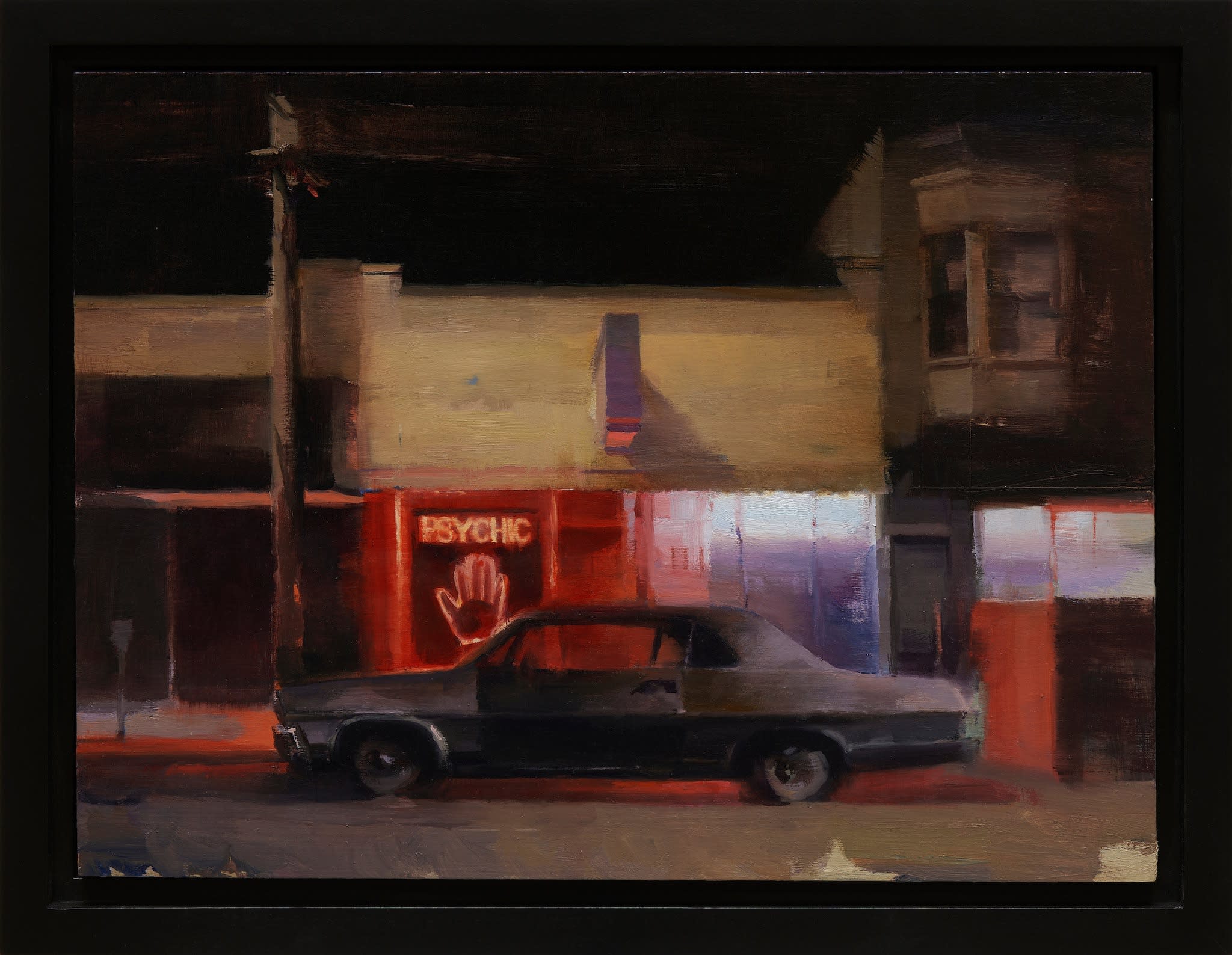 Kim Cogan's painting of a San Francisco Street