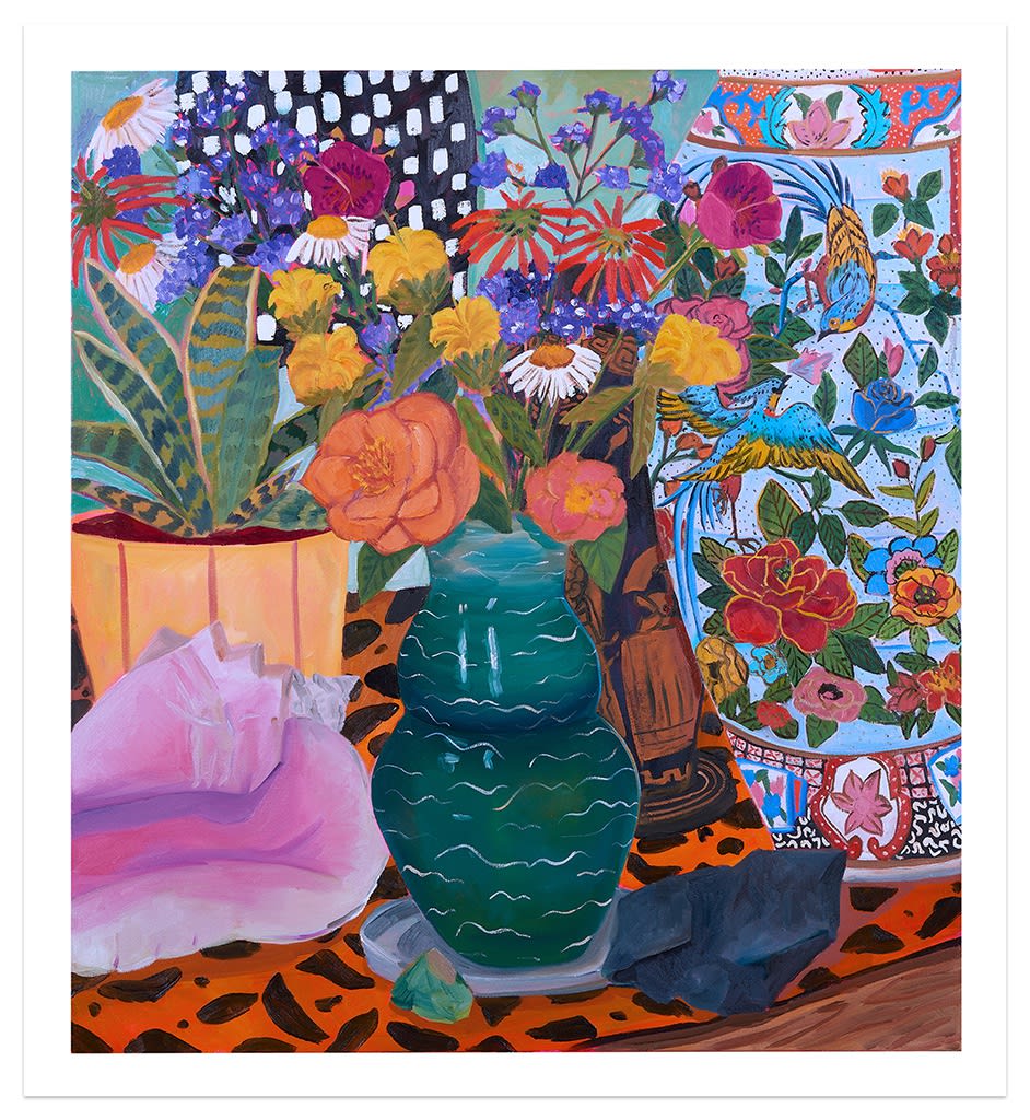 Anna Valdez Early Spring Bouquet print