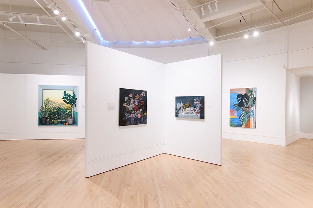 Installation of view of works by Sabrina Bockler.