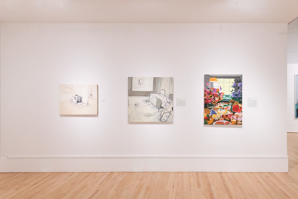 Installation of view of works by Nicholas Bono Kennedy.