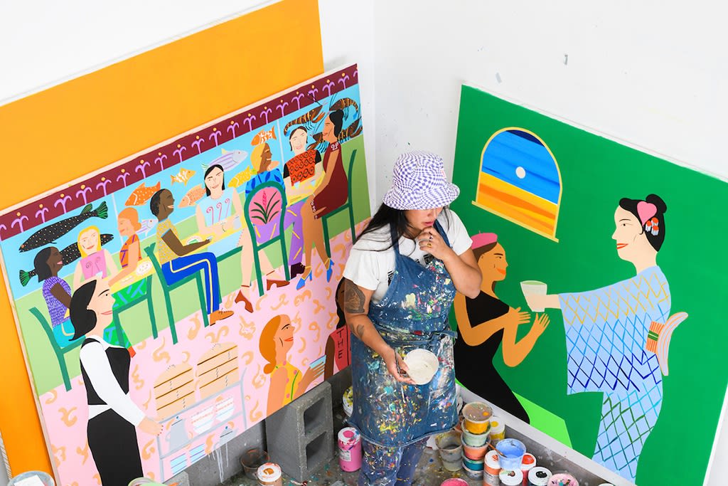 Studio visit with Chelsea Wong