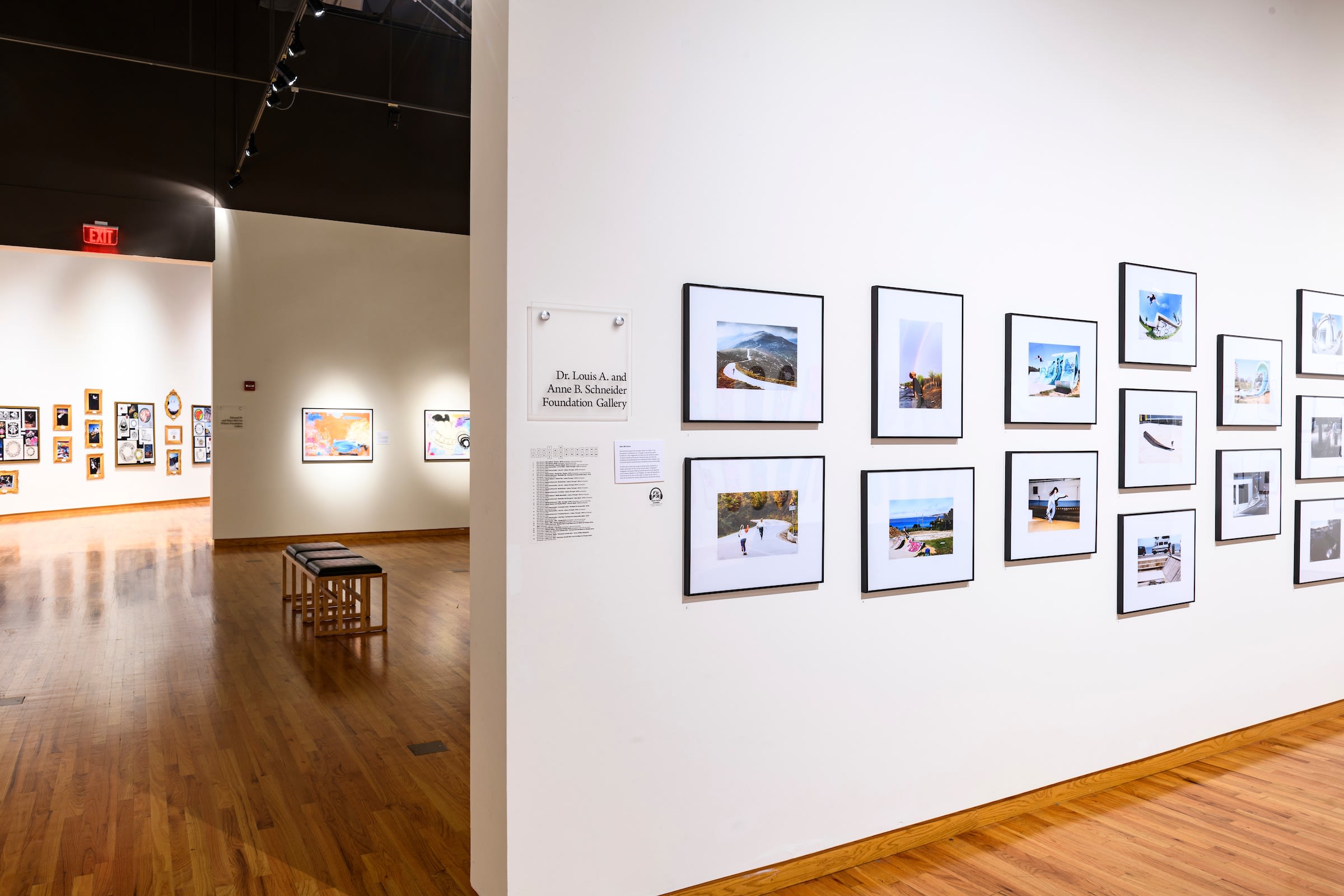 Installation view: Inclusive exhibition at the Fort Wayne Museum of Art.