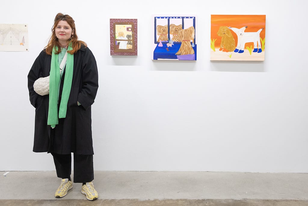 Photo of artist Josephine Schulz.