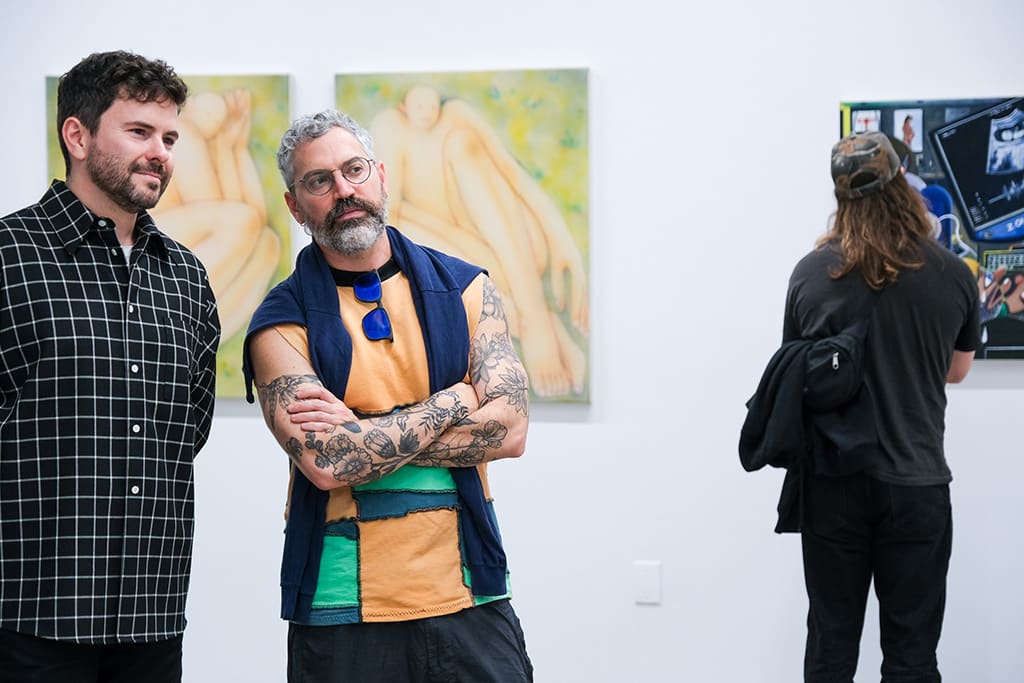 Photo of the opening reception for 