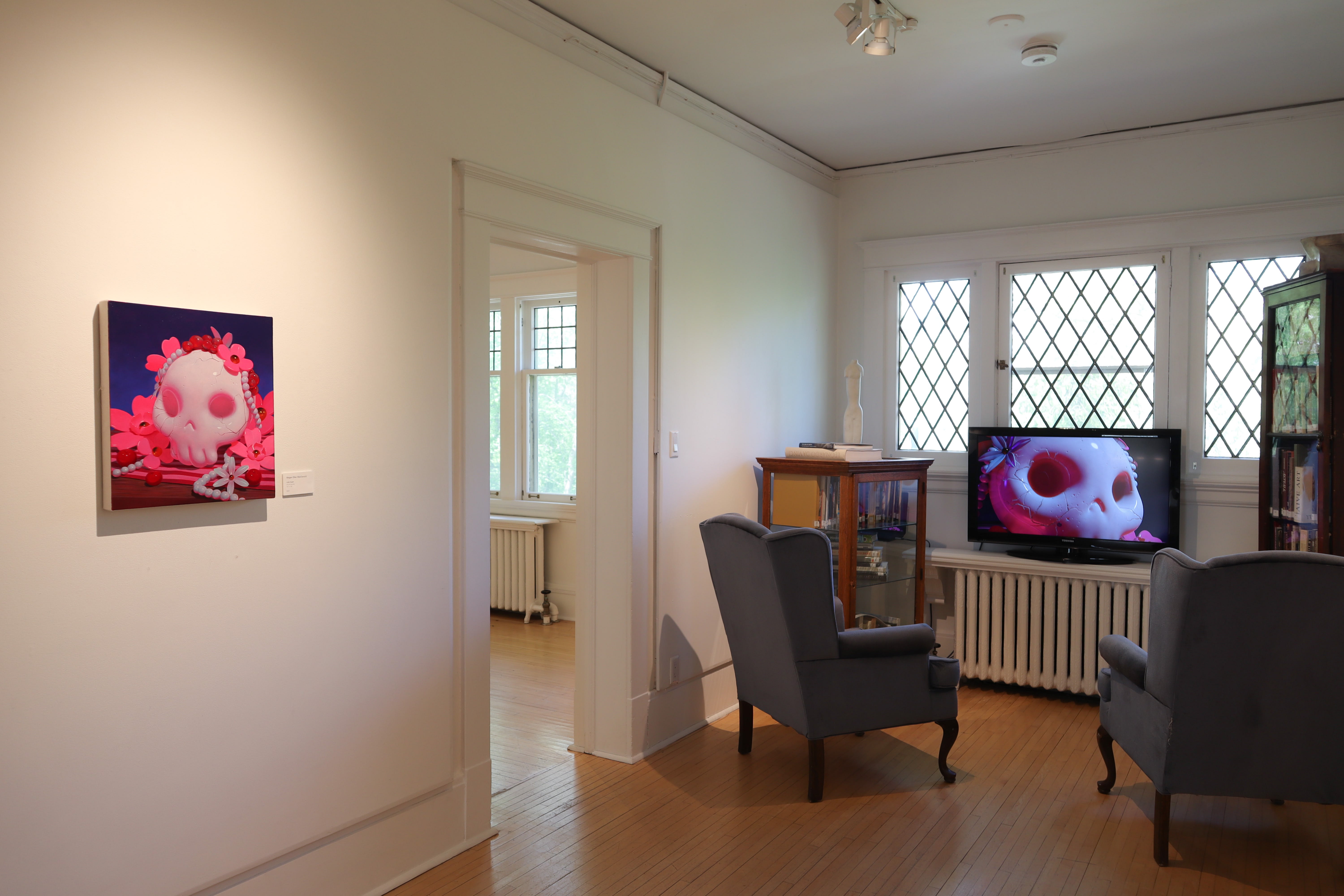 Installation view of Megan Ellen MacDonald exhibition
