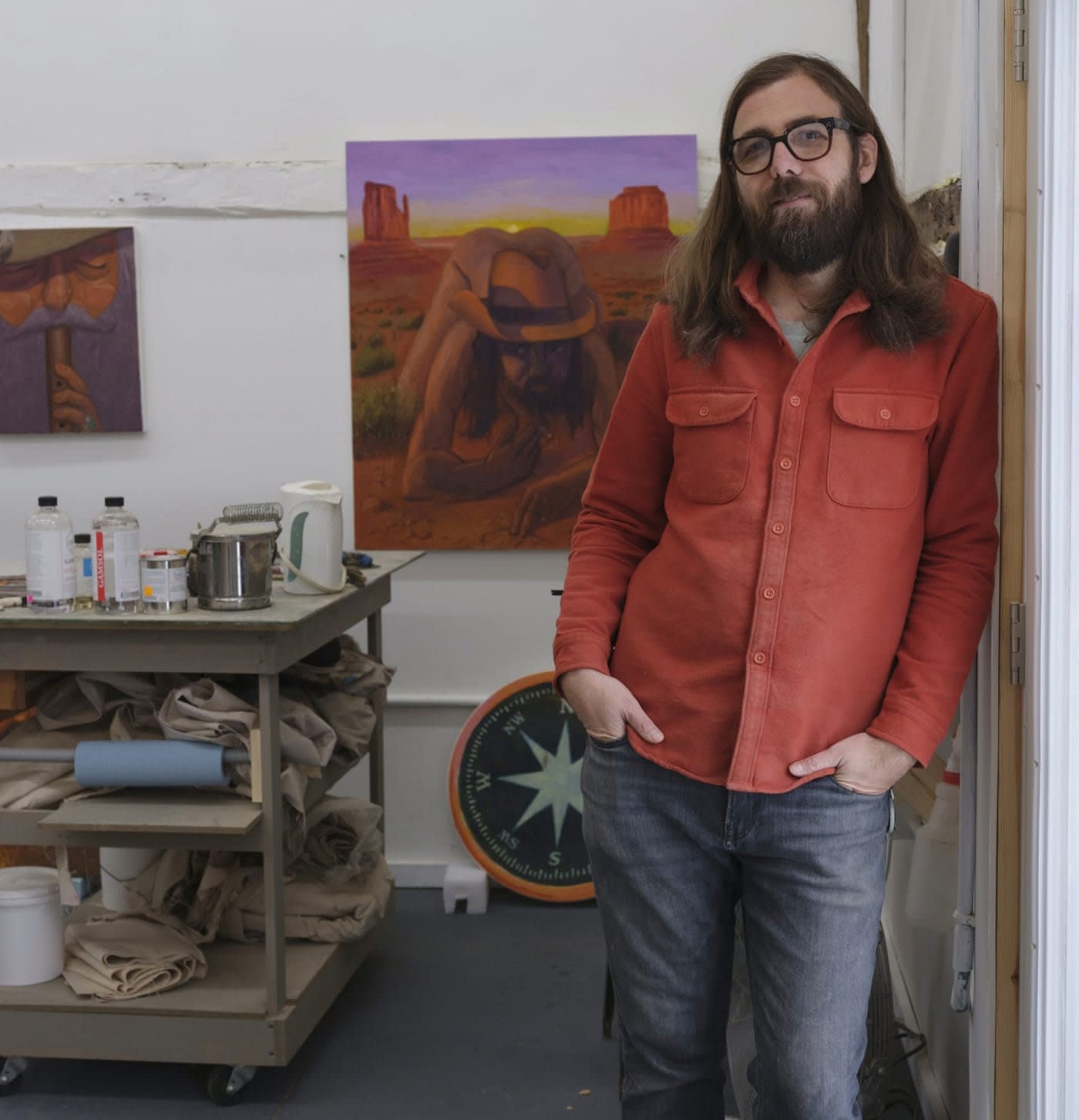 portrait of artist Paul Gagner