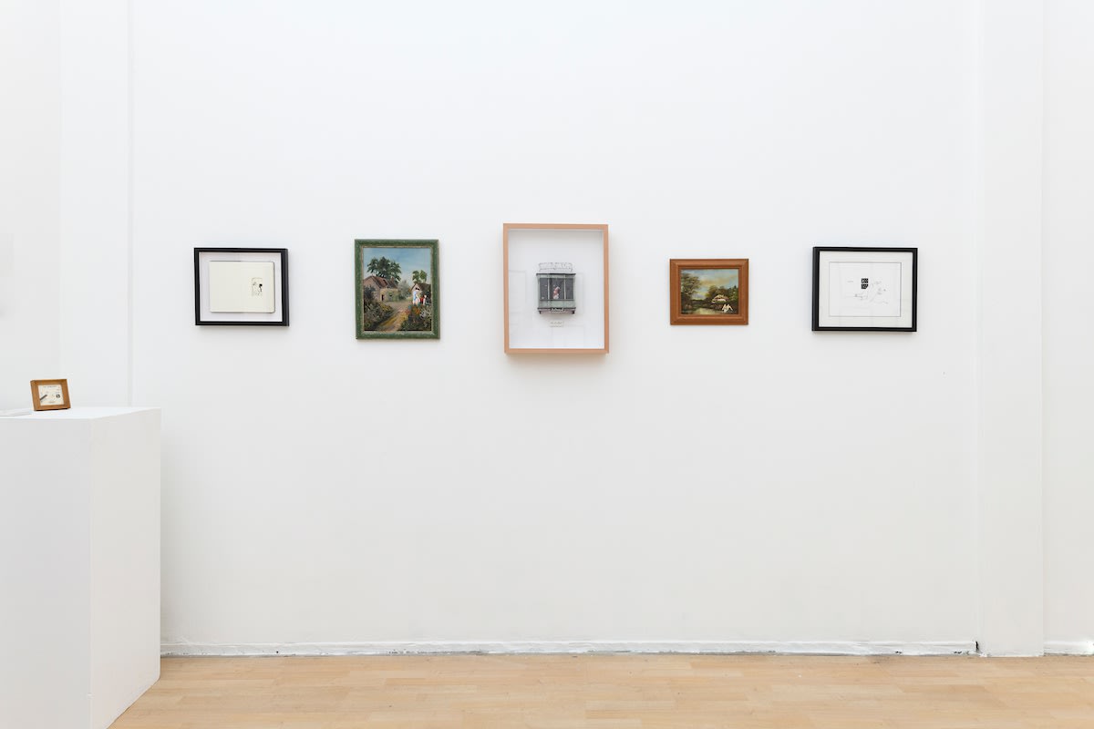 Installation view of petites luxures solo show at hashimoto contemporary