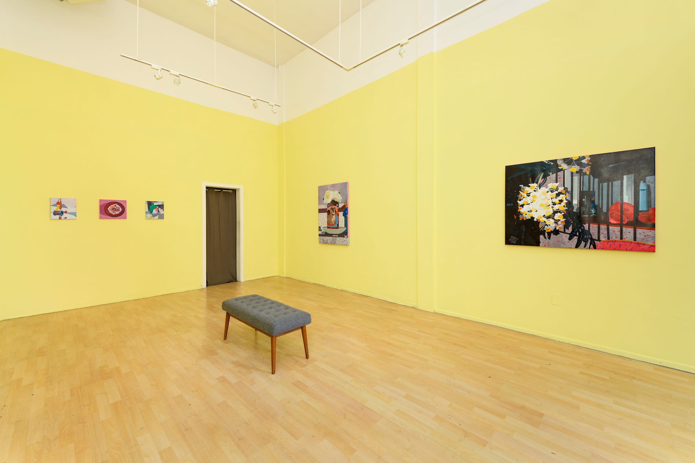 installation view of Francisco Diaz Scotto's solo exhibition