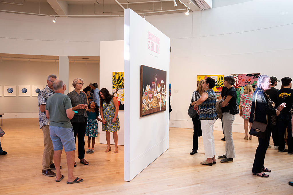 Photo from opening reception of 