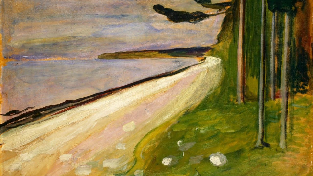 Separation - Edvard Munch Paintings