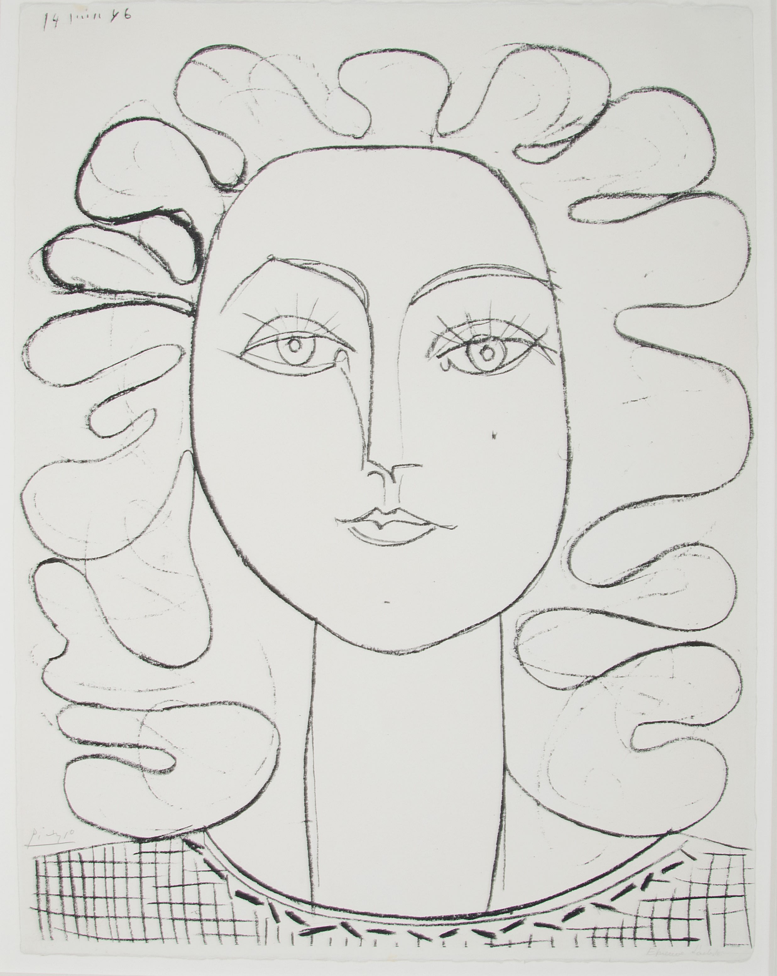 Portrait of Francoise Gilot