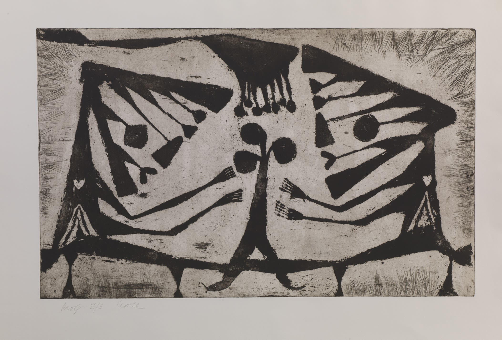 Geoffrey Clarke, Adoration of Nature, 1951, Edition of 10