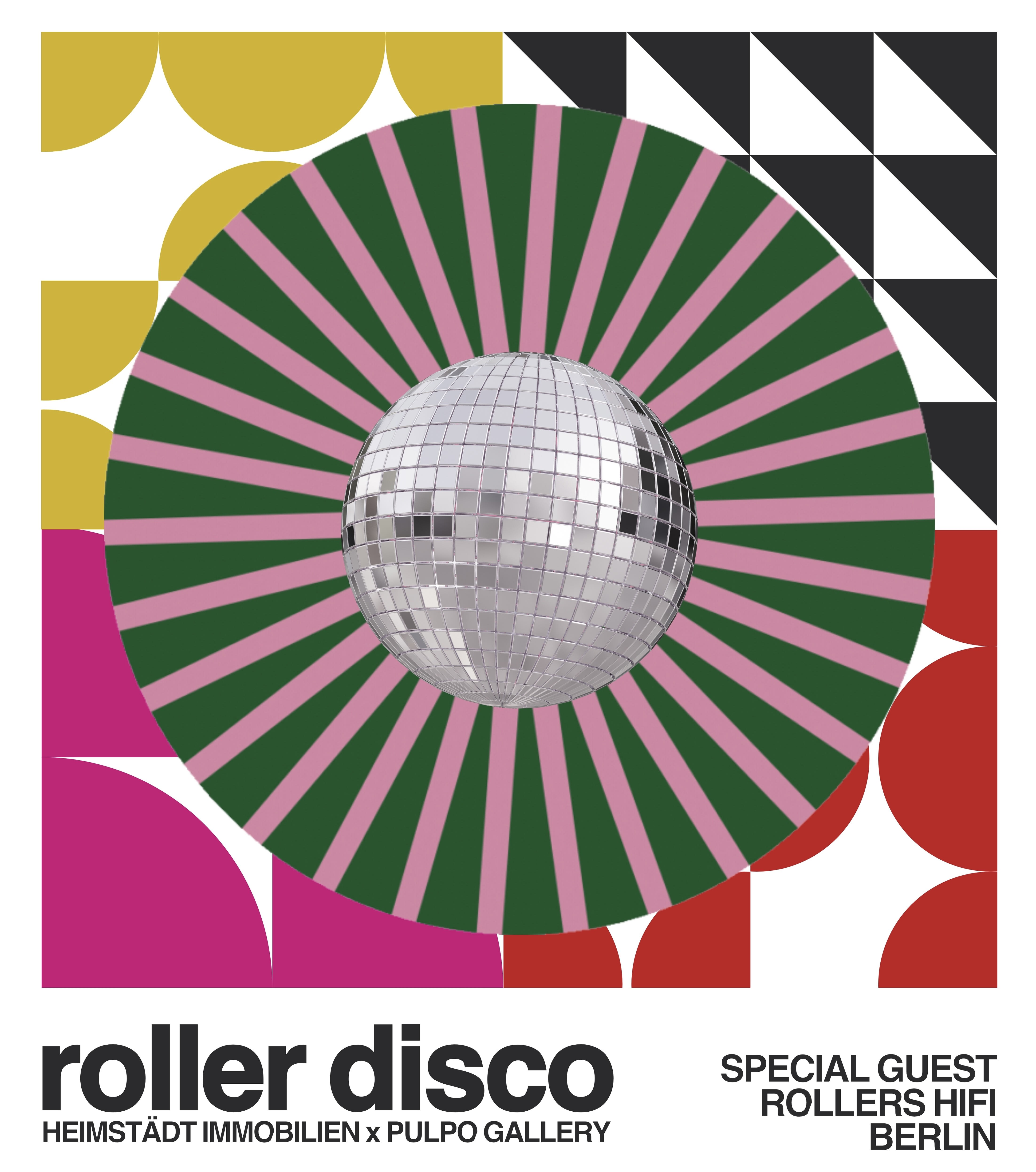 Roller Disco feat. DJ HiFi - Heimstädt Immobilien x PULPO GALLERY laden zur Kunst Nacht in den Obermarkt 51