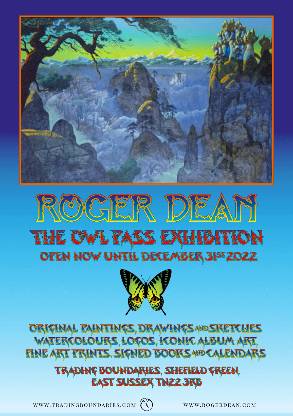  Roger Dean Artist Exhibition 2021 / 2022