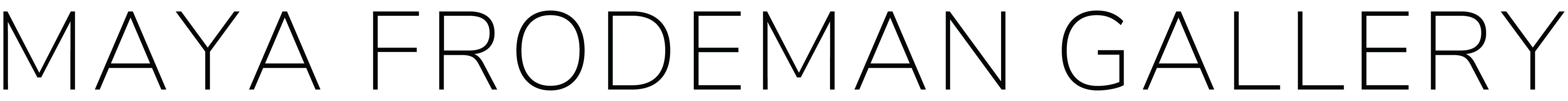 Maya Frodeman Gallery company logo