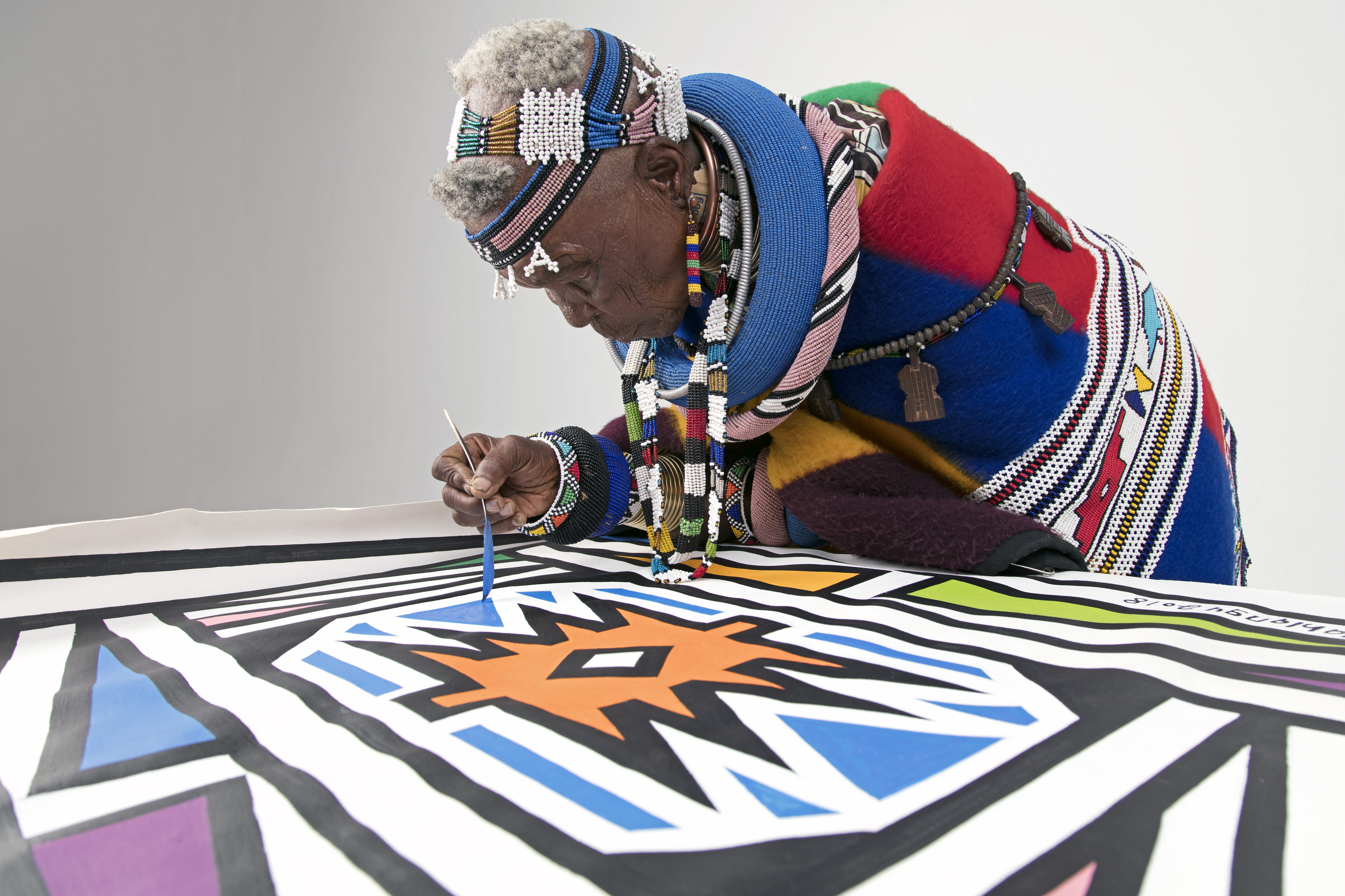 Celebrating 85 Years Of Dr Esther Mahlangu The Melrose Gallery