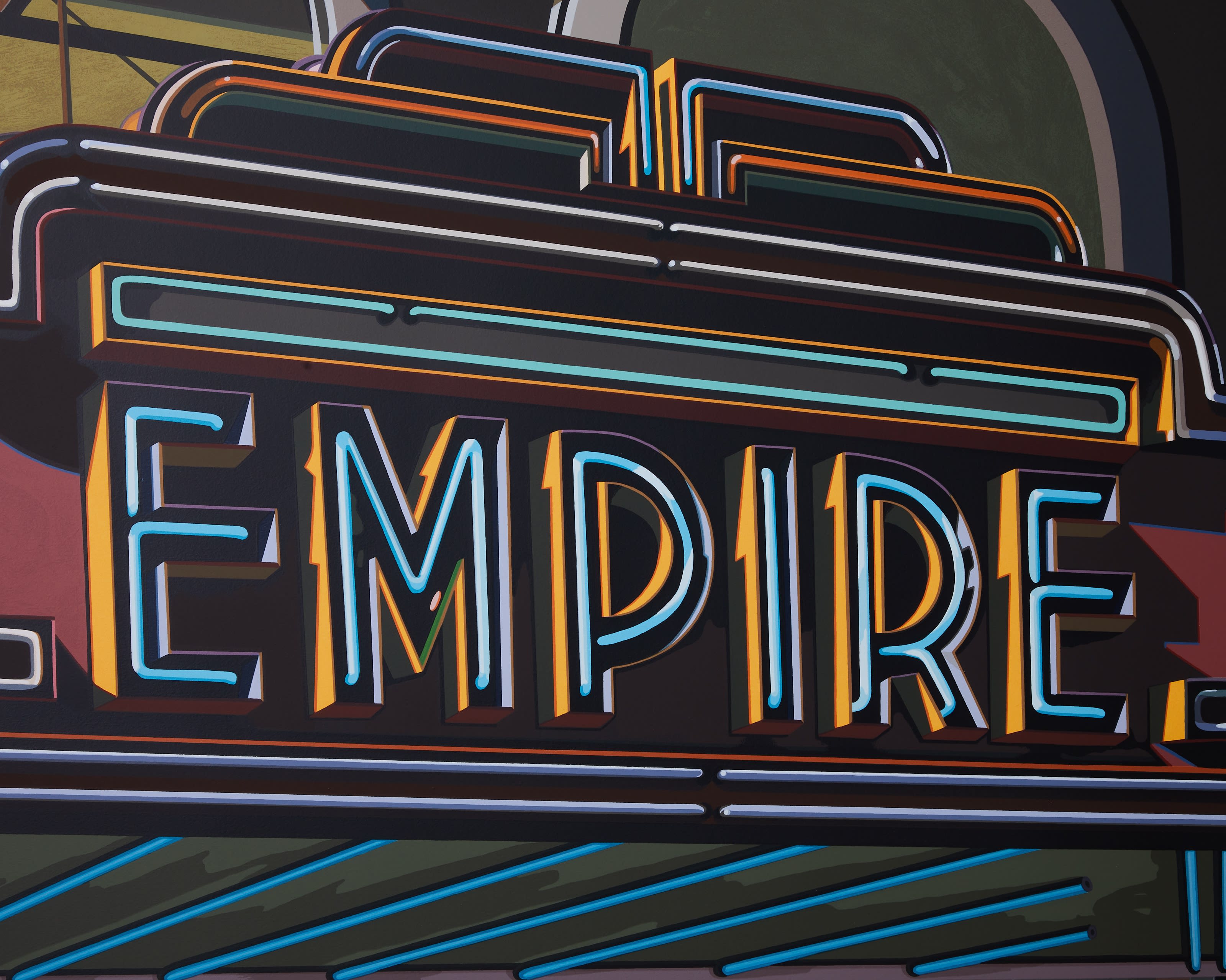 Robert Cottingham at Zane Bennett Contemporary Art