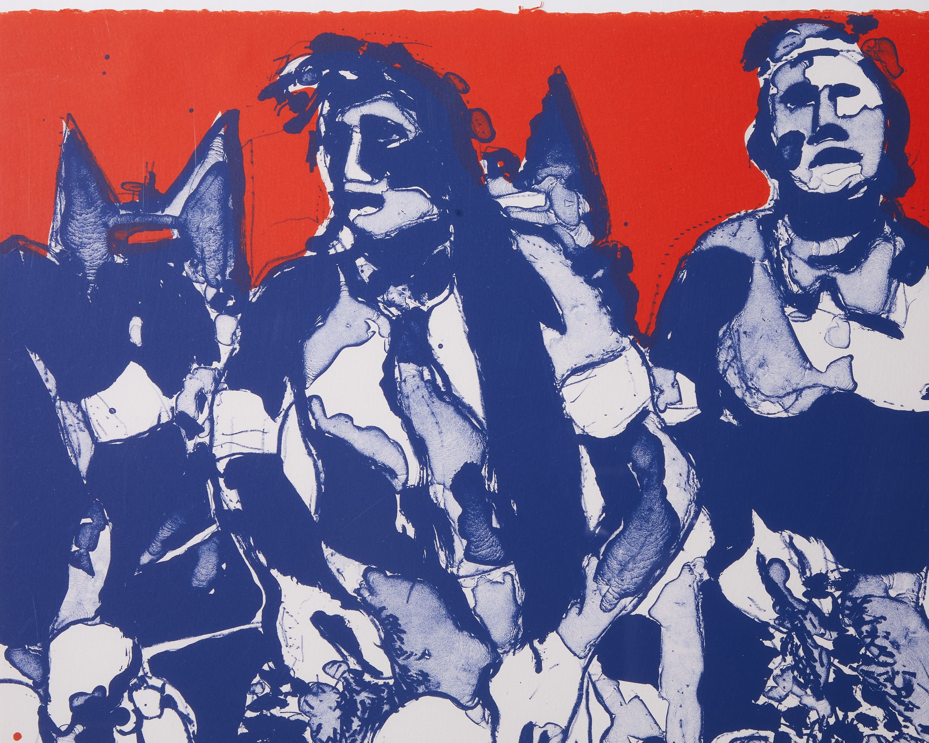 Fritz Scholder at Zane Bennett Contemporary Art