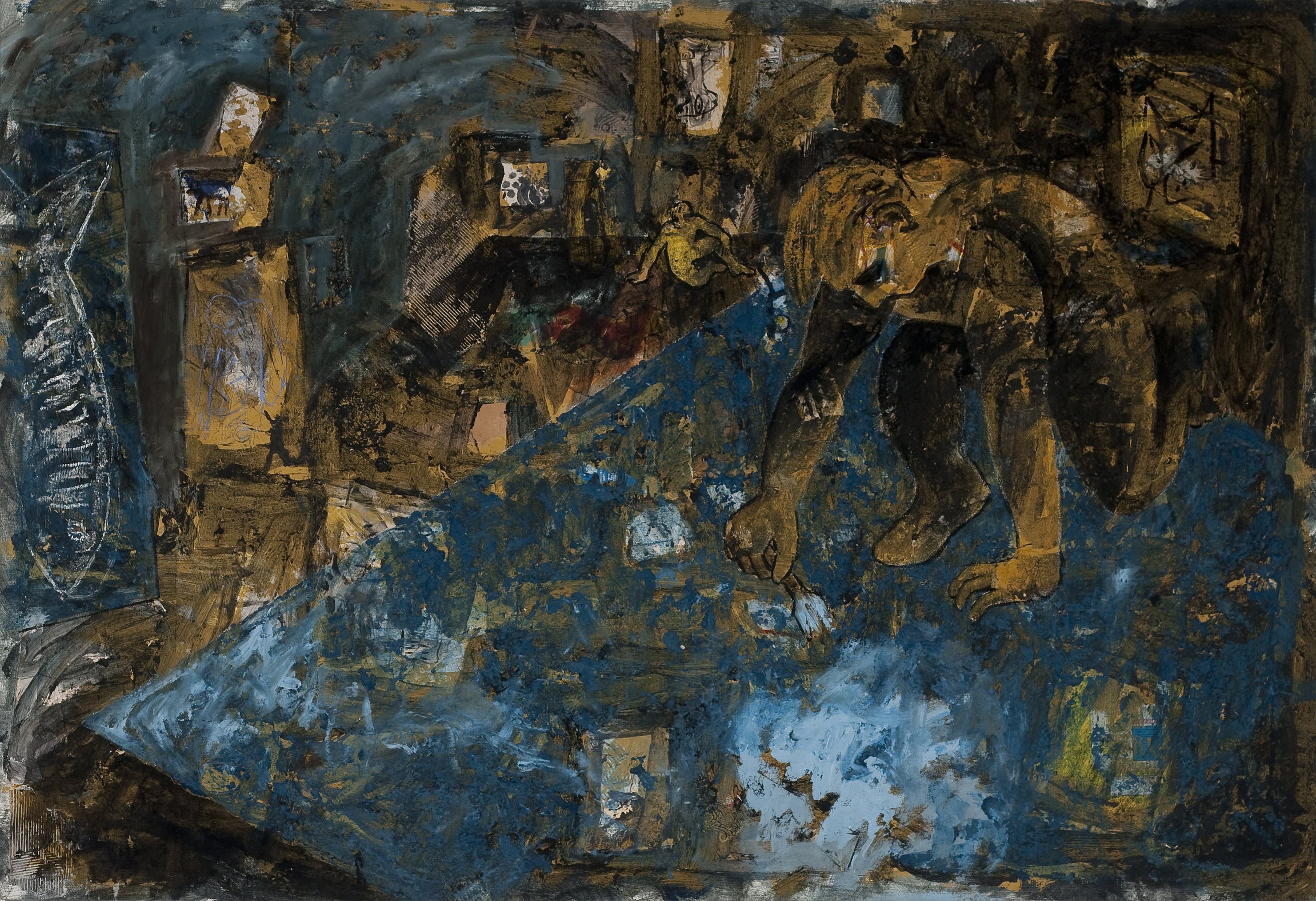 Miquel Barceló, Pintor damunt el quadre, 1983