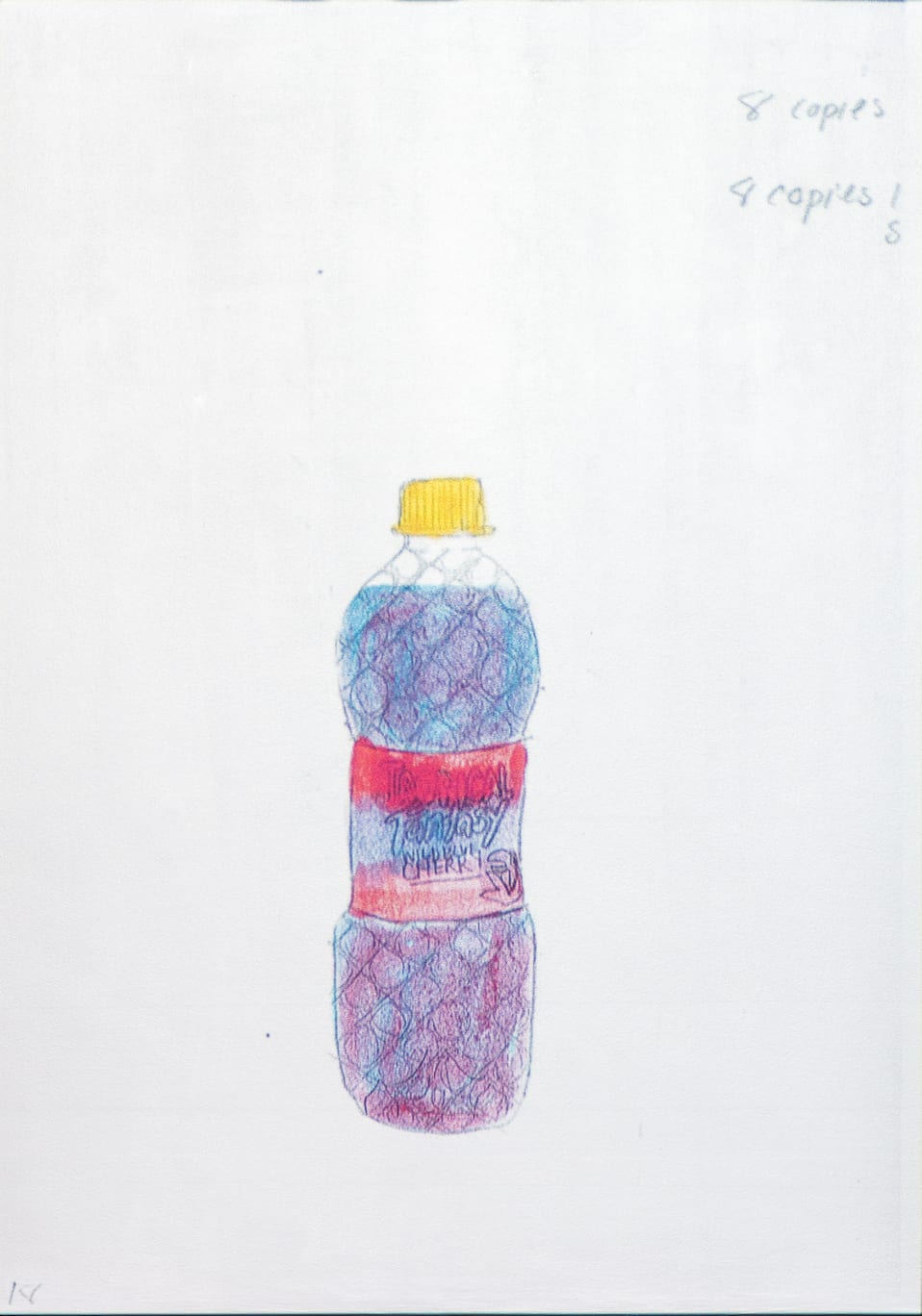 Tschabalala Self, Wild Cherry Berry, 2017