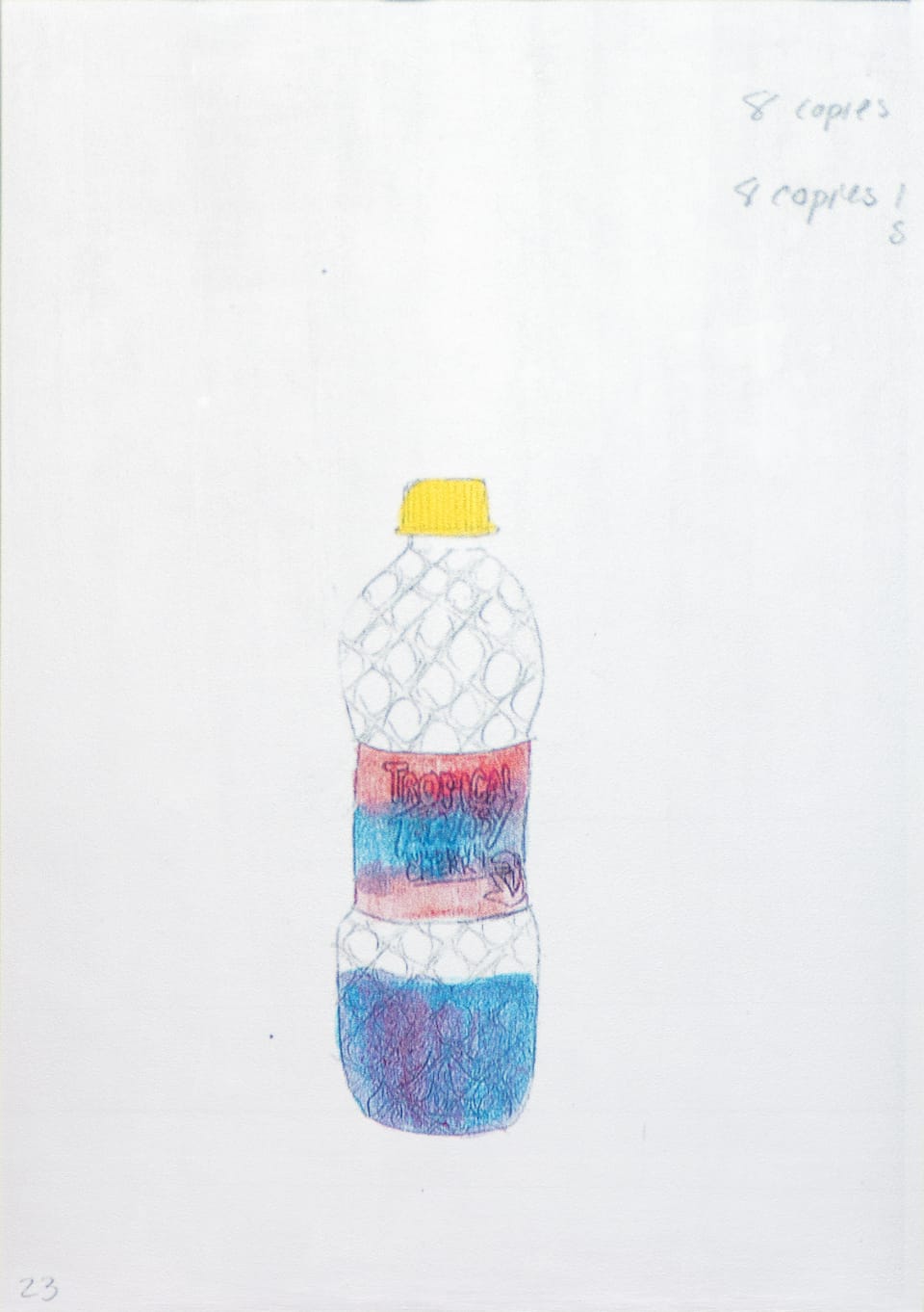 Tschabalala Self, Wild Cherry Berry, 2017