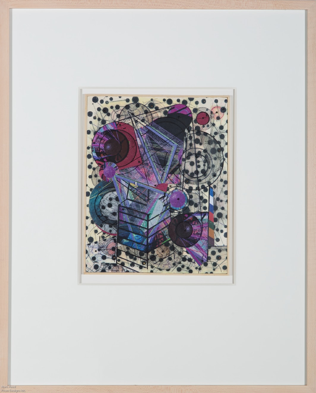 Robert Reed Le Relais Du Postillon, Florence Room 2012 - Untitled #82012 Collage-paper, watercolor, color pencil, electrostatic printing, metal fasteners,...