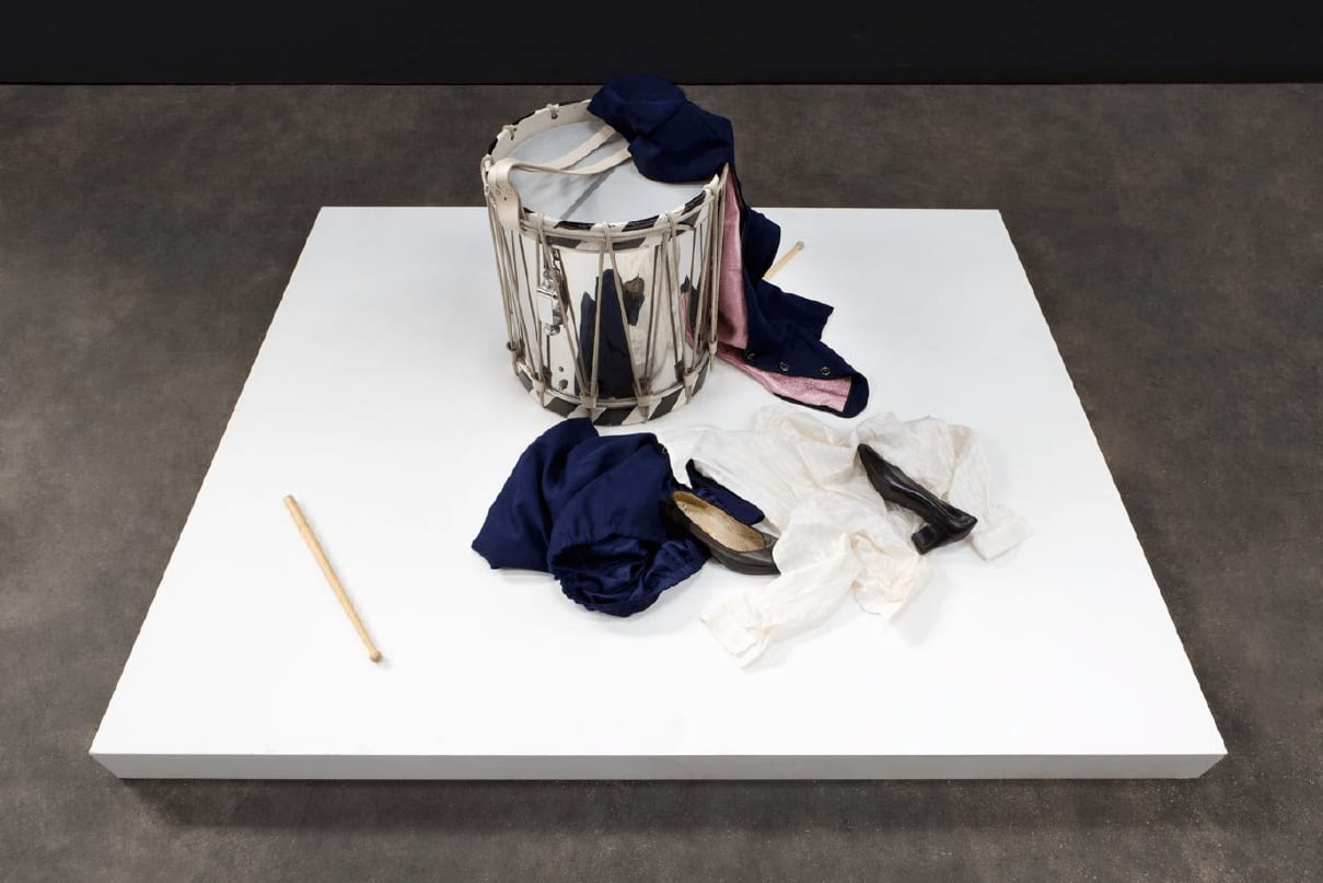 Artwork: Latifa Echakhch, Sans Titre (joueur de tambour a), 2010