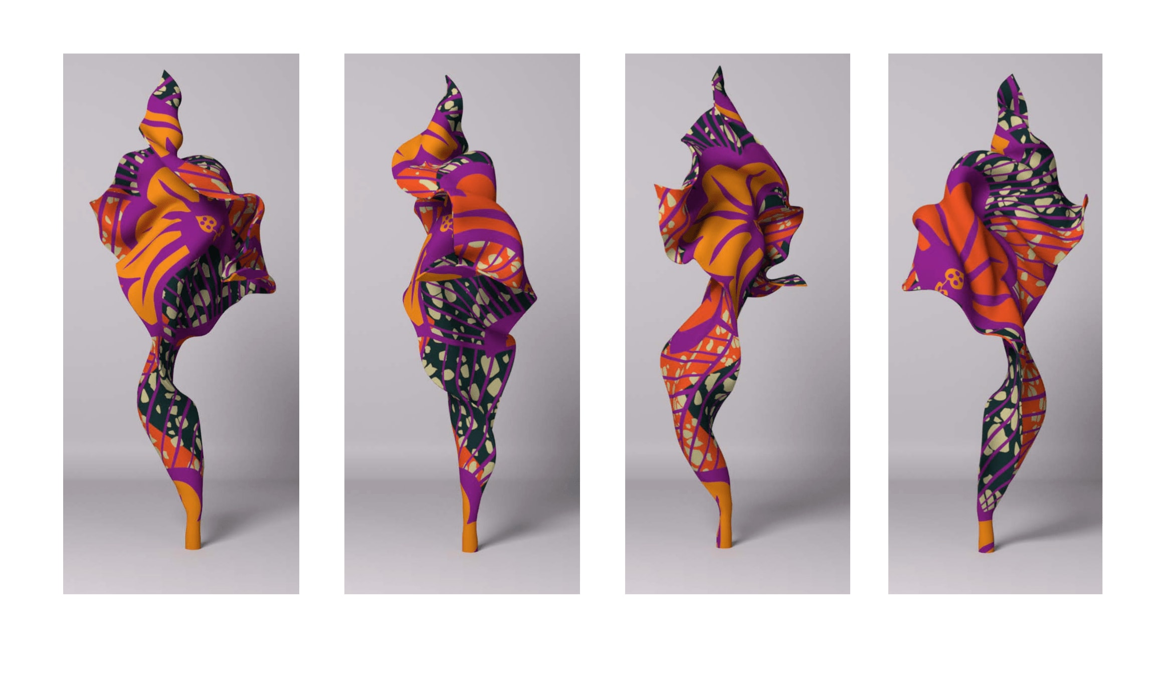 Yinka Shonibare CBE, Wind Sculpture (SG), 2018