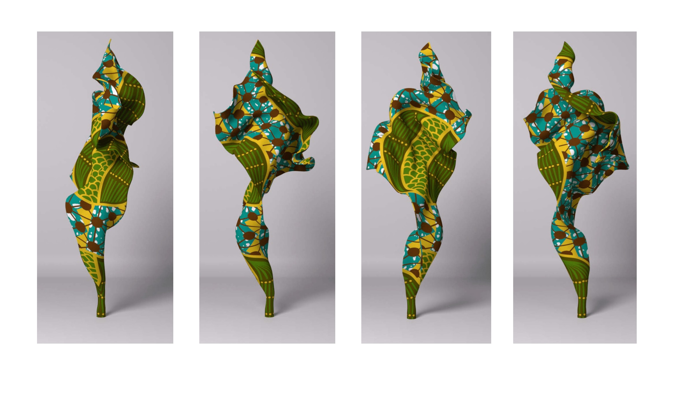 Yinka Shonibare CBE, Wind Sculpture (SG), 2018