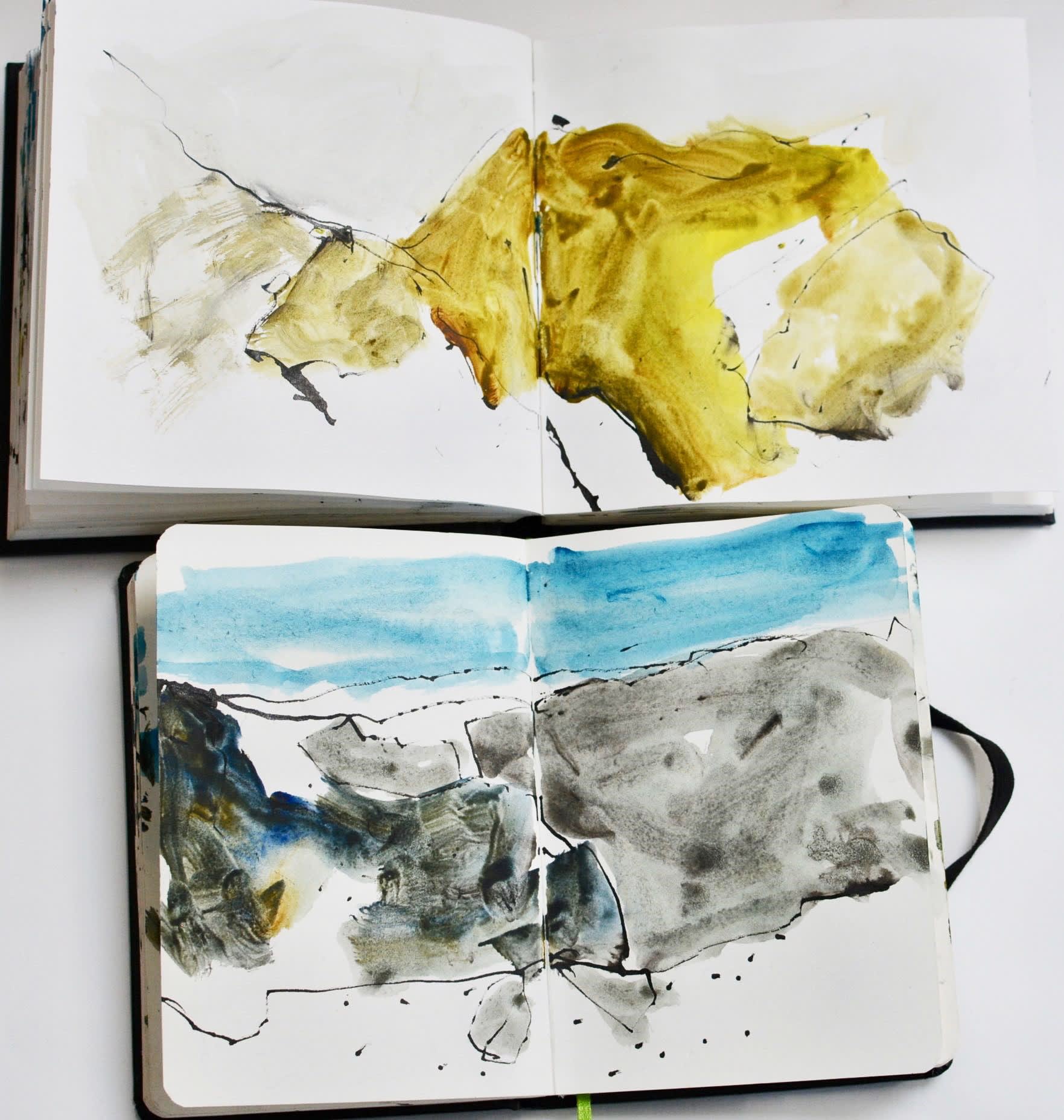 Sketchbook Watercolor, Sketchbook Drawing Paints