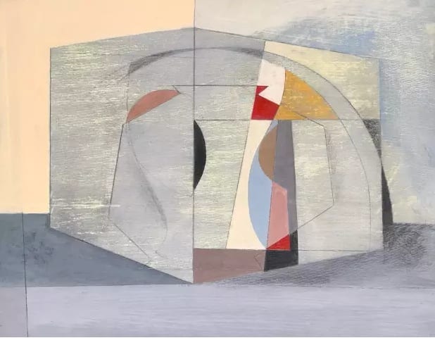 John Myatt - Still Life With Oval Motif