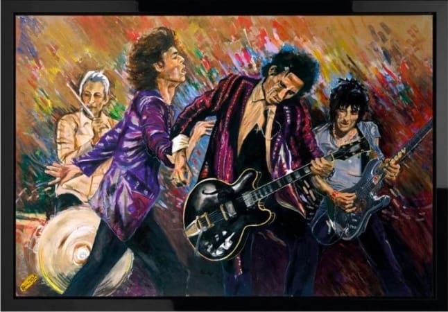 Ronnie Wood art | Buy signed Ronnie Wood prints online ...